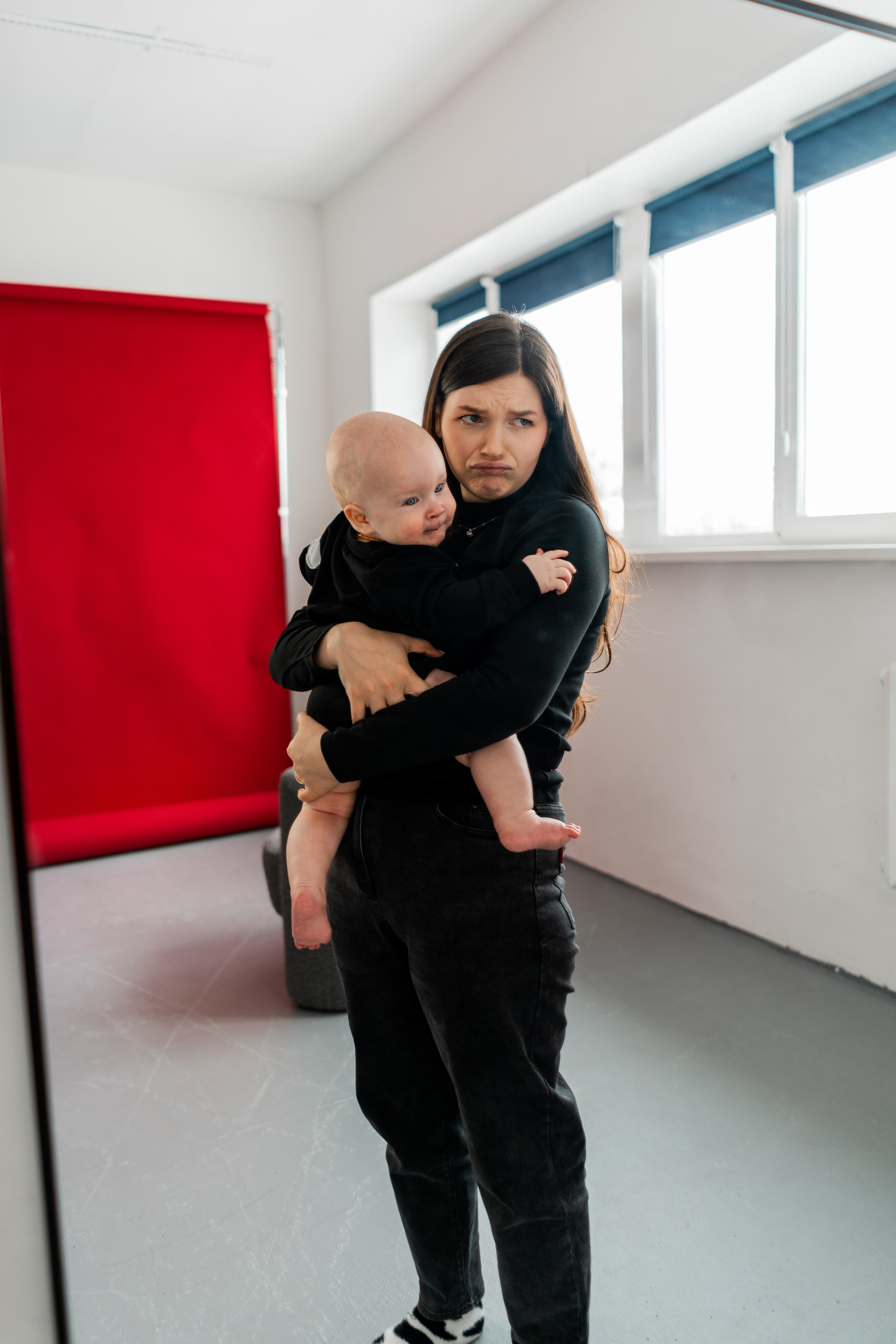 Семейная фотосессия Кристины и малыша Славы в Калуге