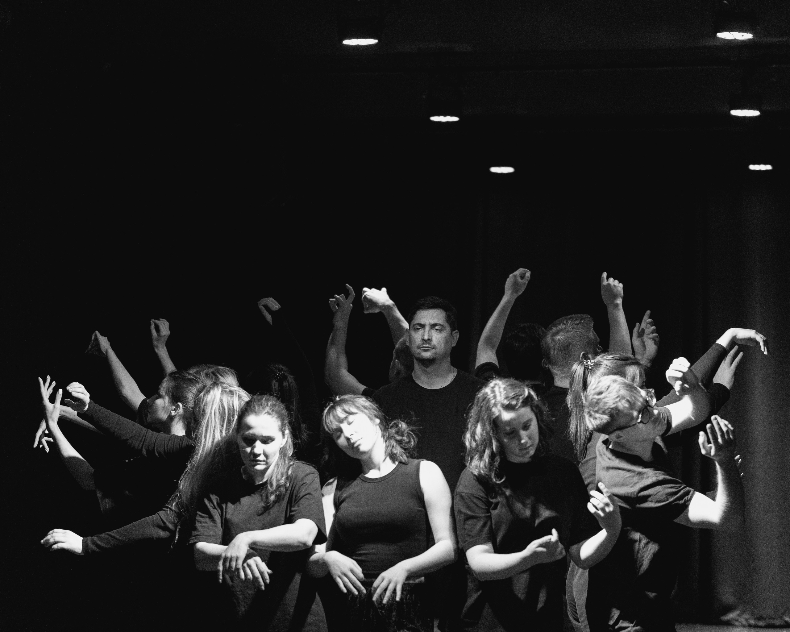 Показ группы Advanced 6 — Физический театр. Репортажный и портретный фотограф Андрей Гаровский