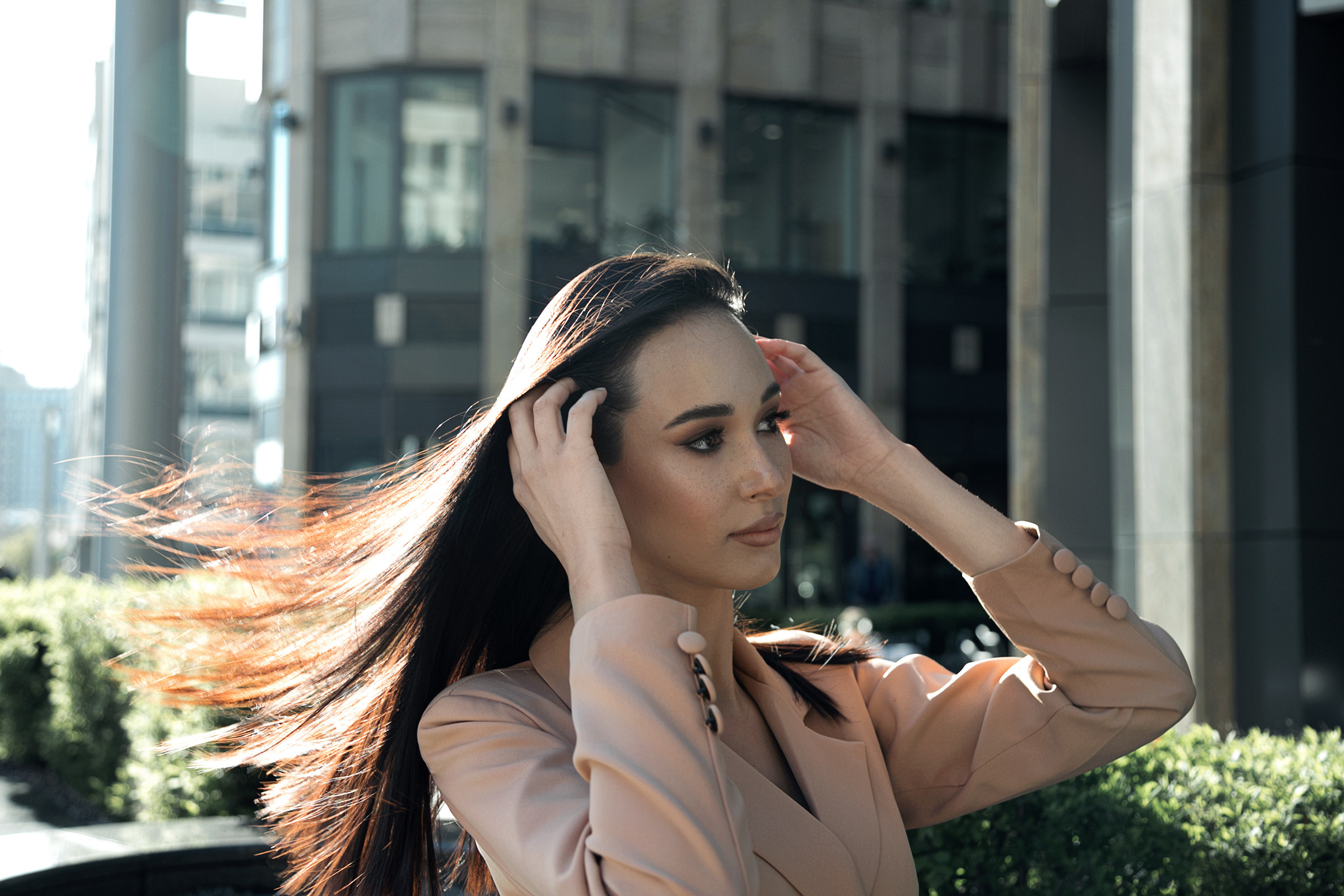 Съёмка в городе. Женский фотограф в Москве Оксана Кузнецова