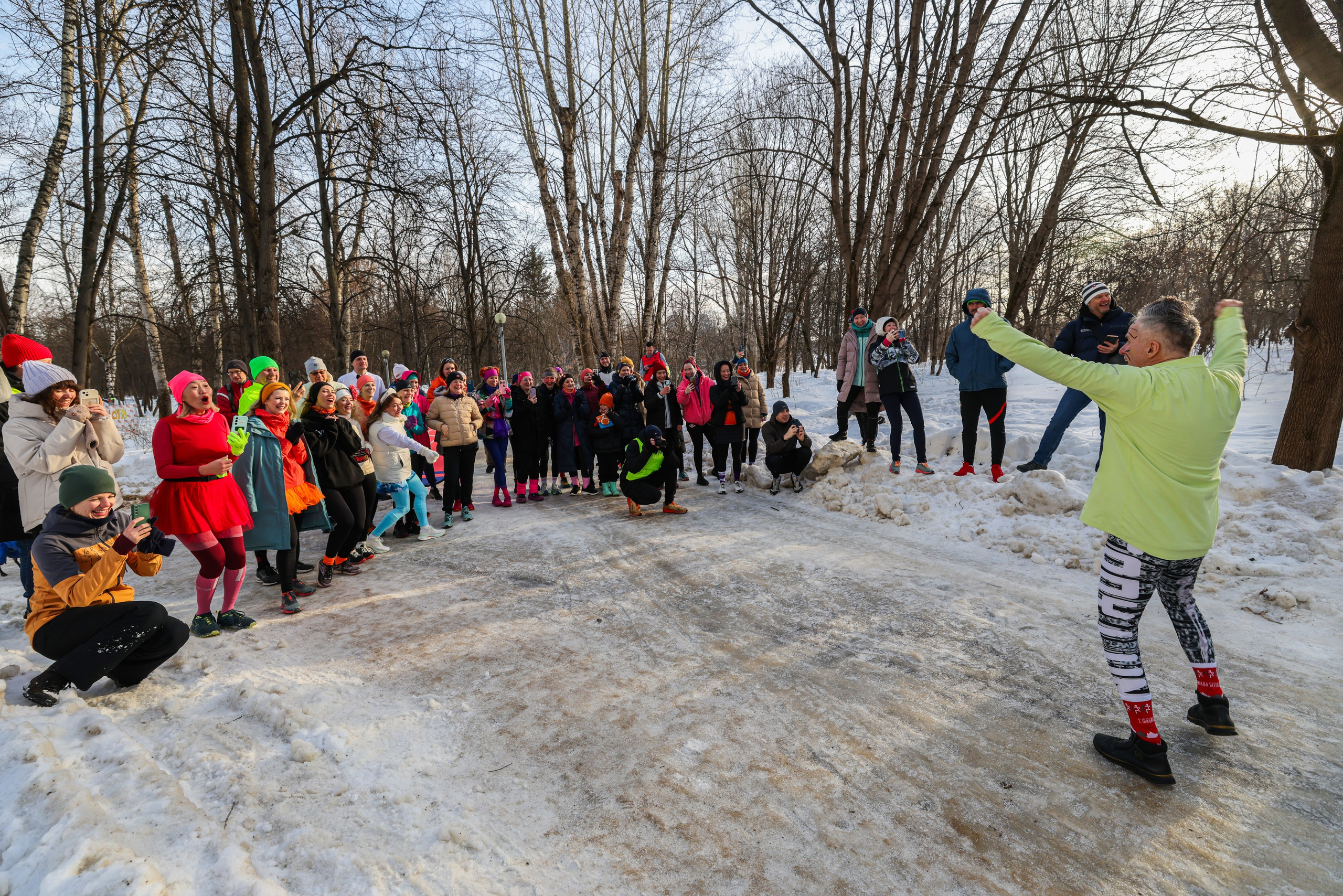 Тушиноги умеют поздравлять — 07.03.26. Фотограф Сергей Ловкий