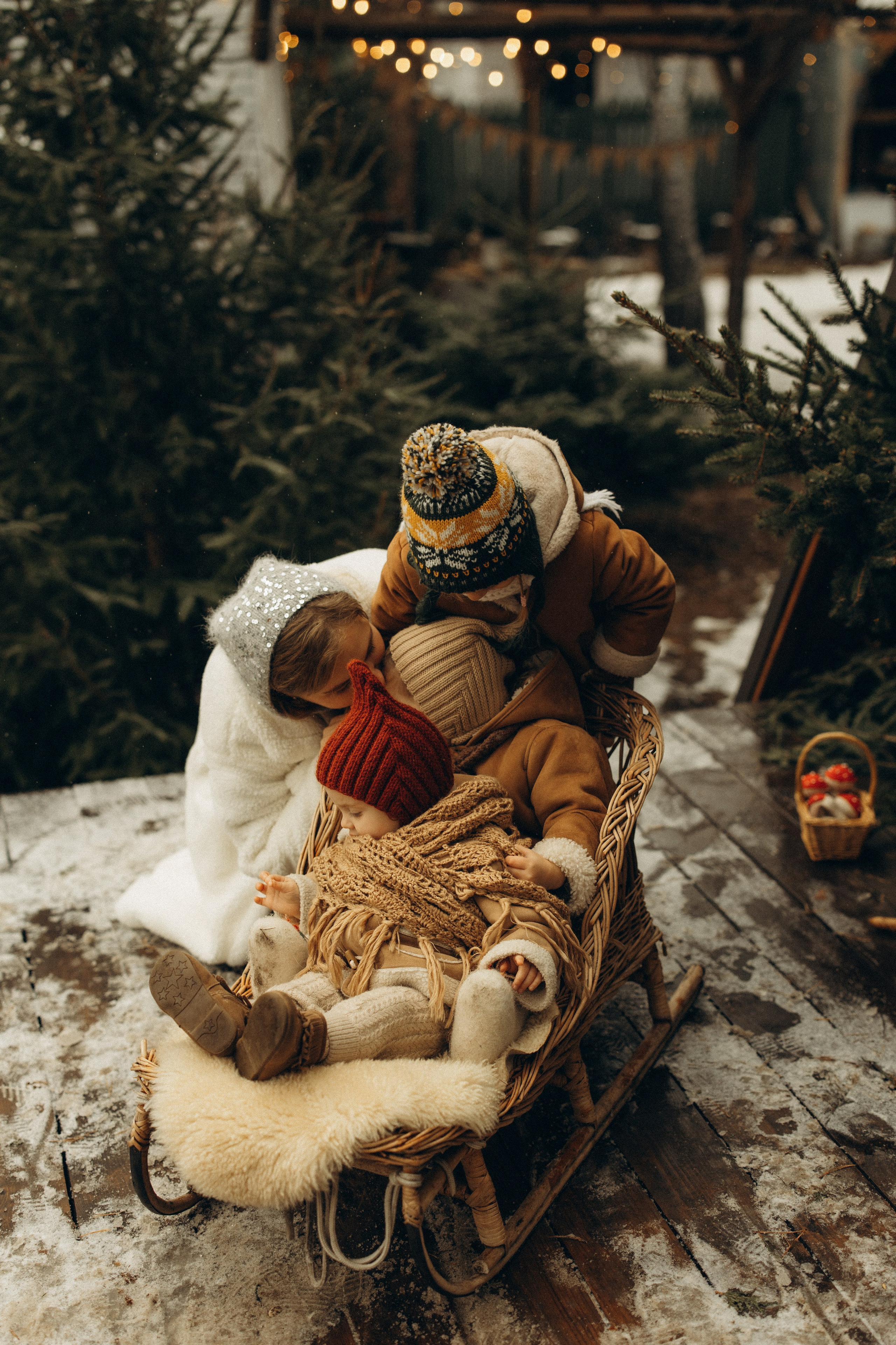 Ира, Дуня, Агуся, Маша. Семейный фотограф Оля Гладченко
