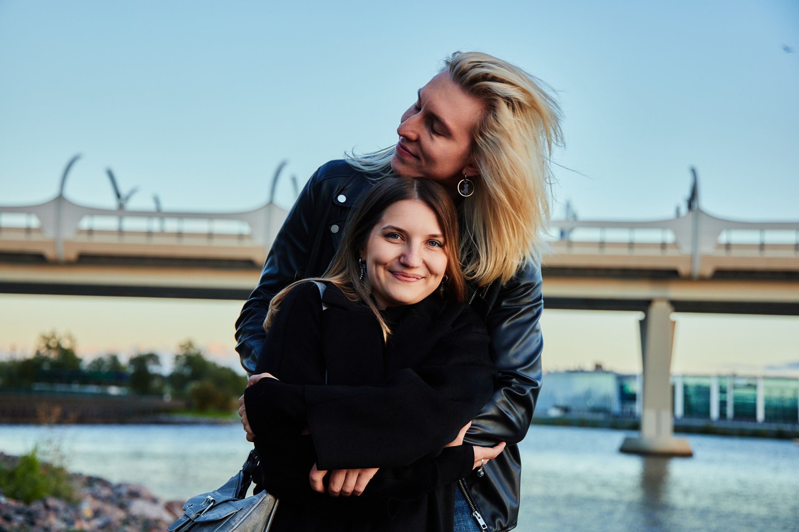 Полина и Рома, финский залив. Репортажный фотограф Алёна Кантемирова