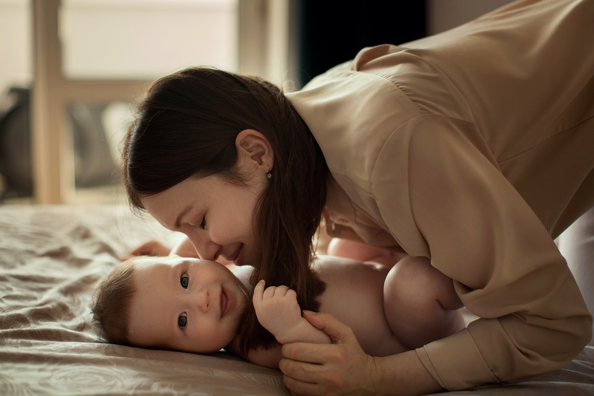 Фотосессия с малышом с домашних условиях. Tatyana Nadezhdina Family photographer