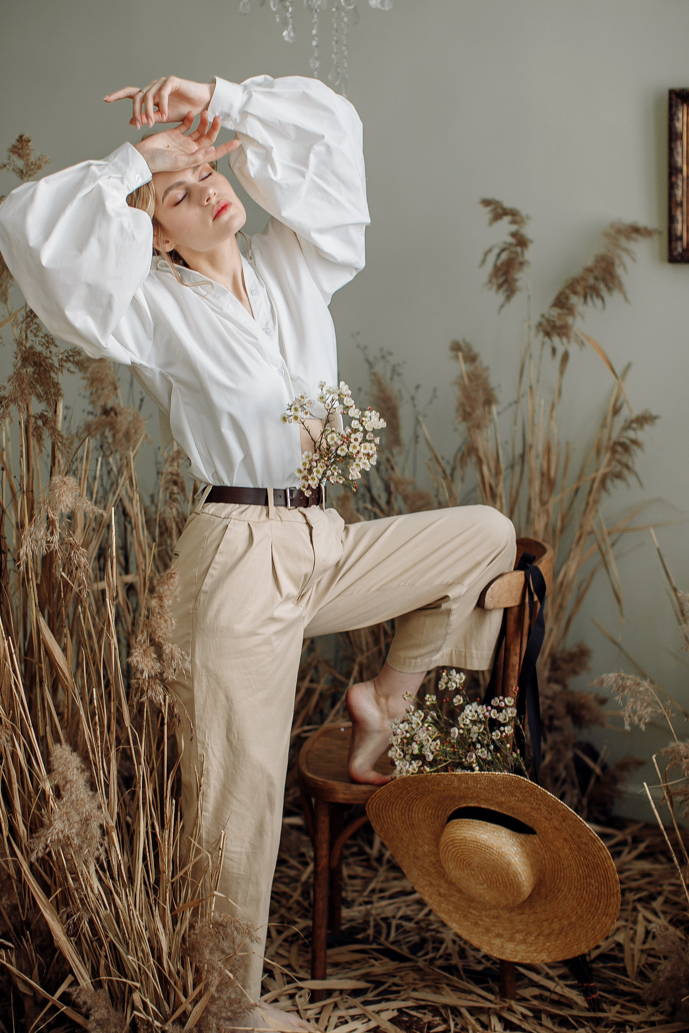 Портретная фотосессия Насти. Свадебный фотограф Москва