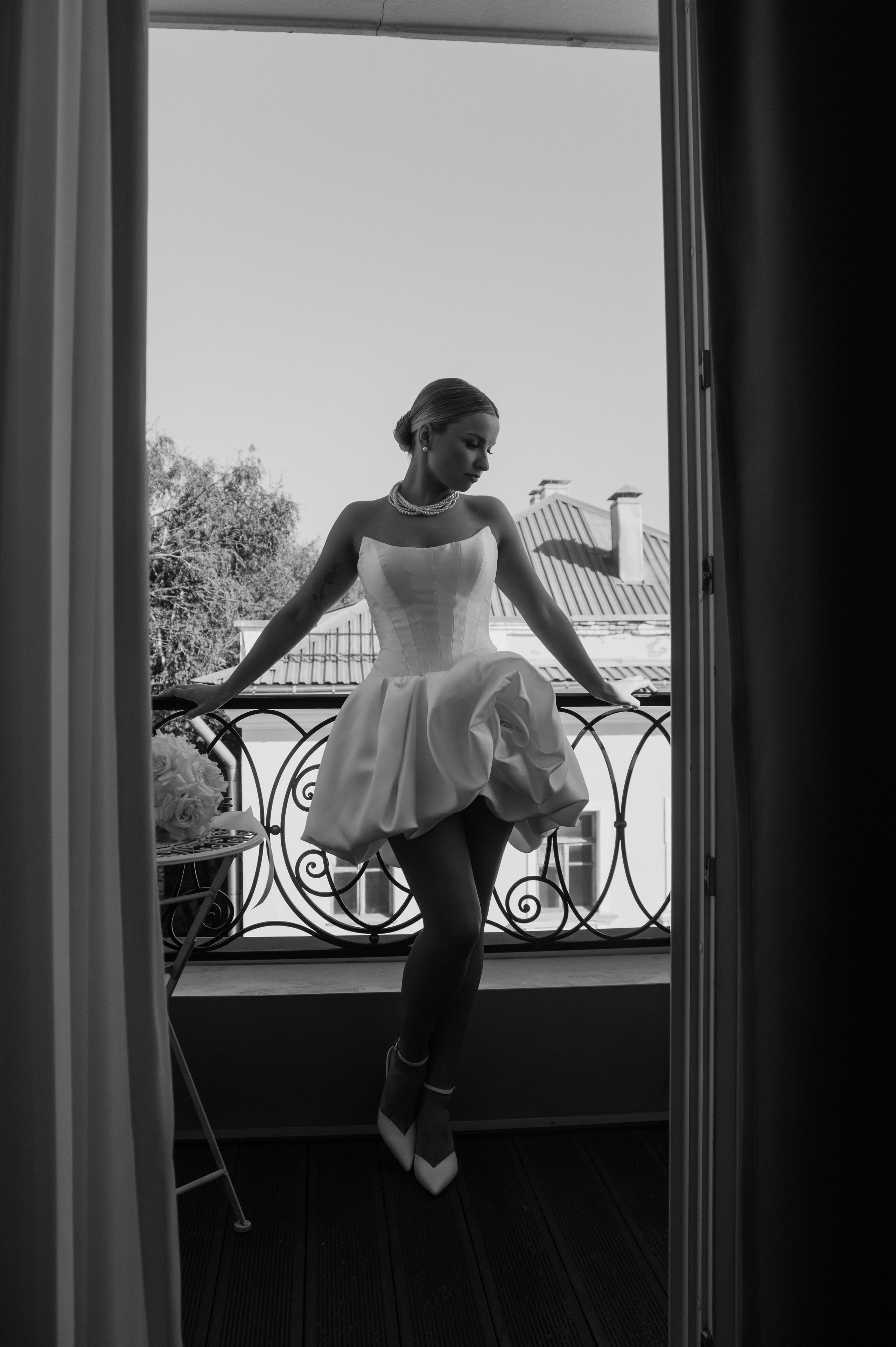 Свадебная фотосессия в Завидово гольф поле с утром невесты и красивым свадебным банкетом. Свадебный фотограф в Твери, Москве и Санкт-Петербурге Денисова Екатерина