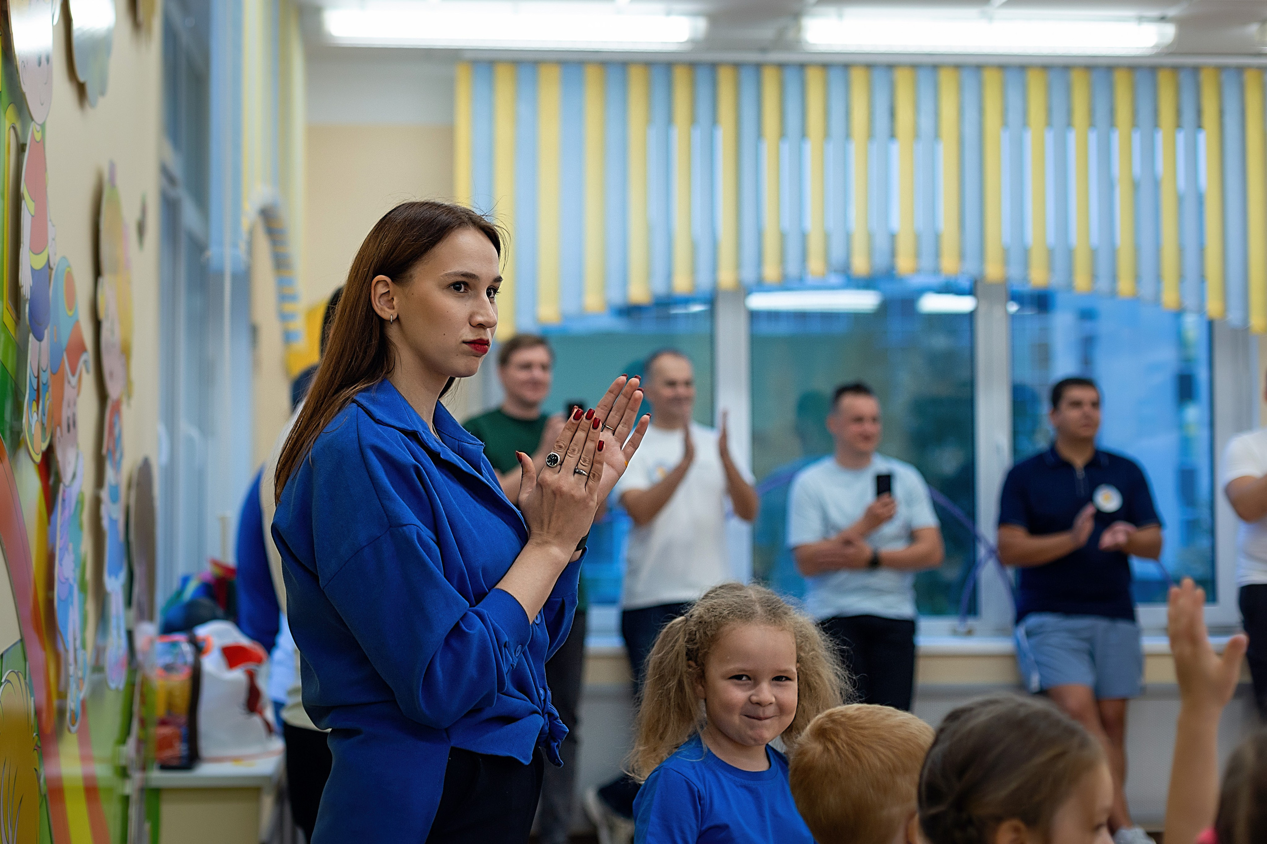 День пап в детском саду_2024. Семейный фотограф в Санкт-Петербурге