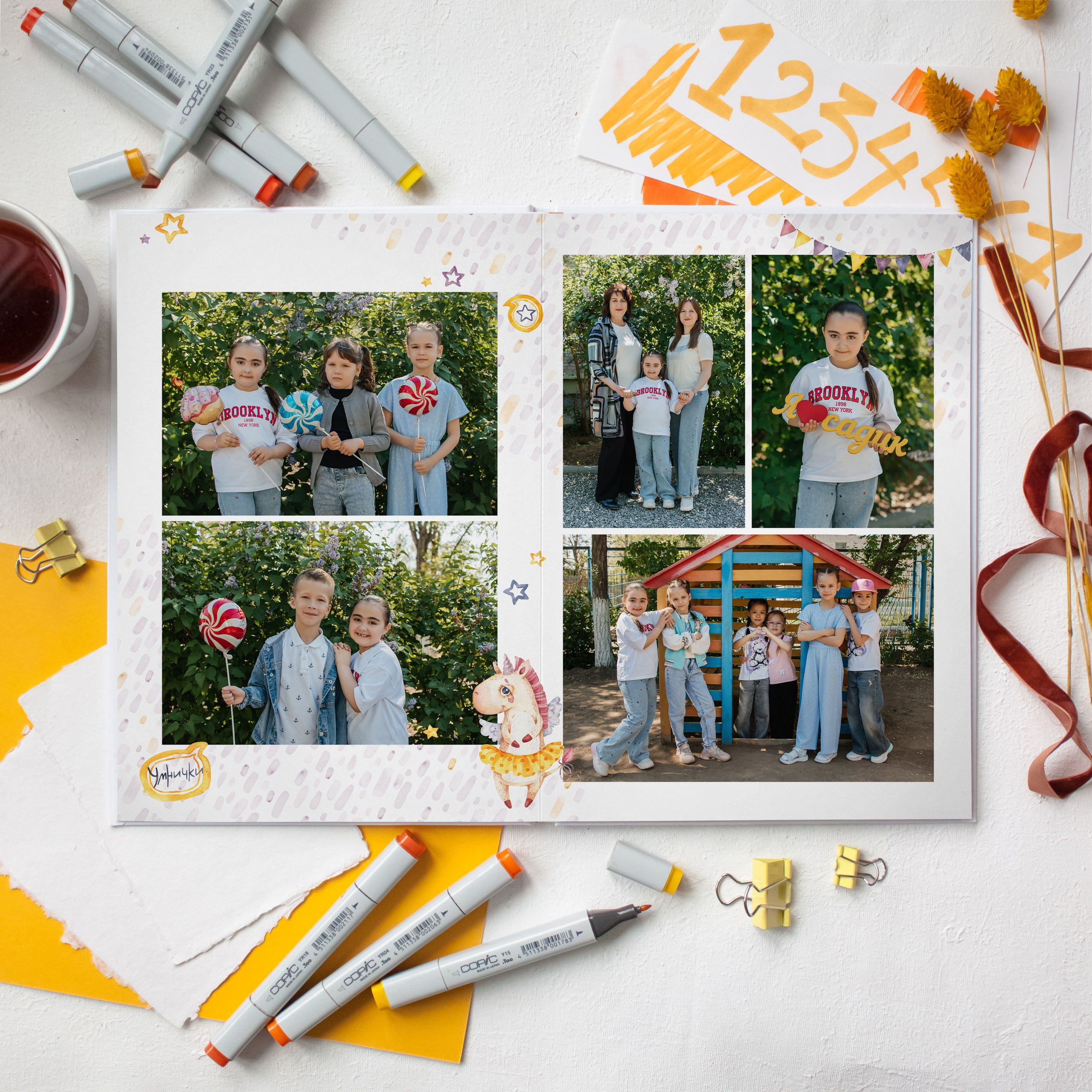 Единорожки. Дизайнер fotokniga_ast