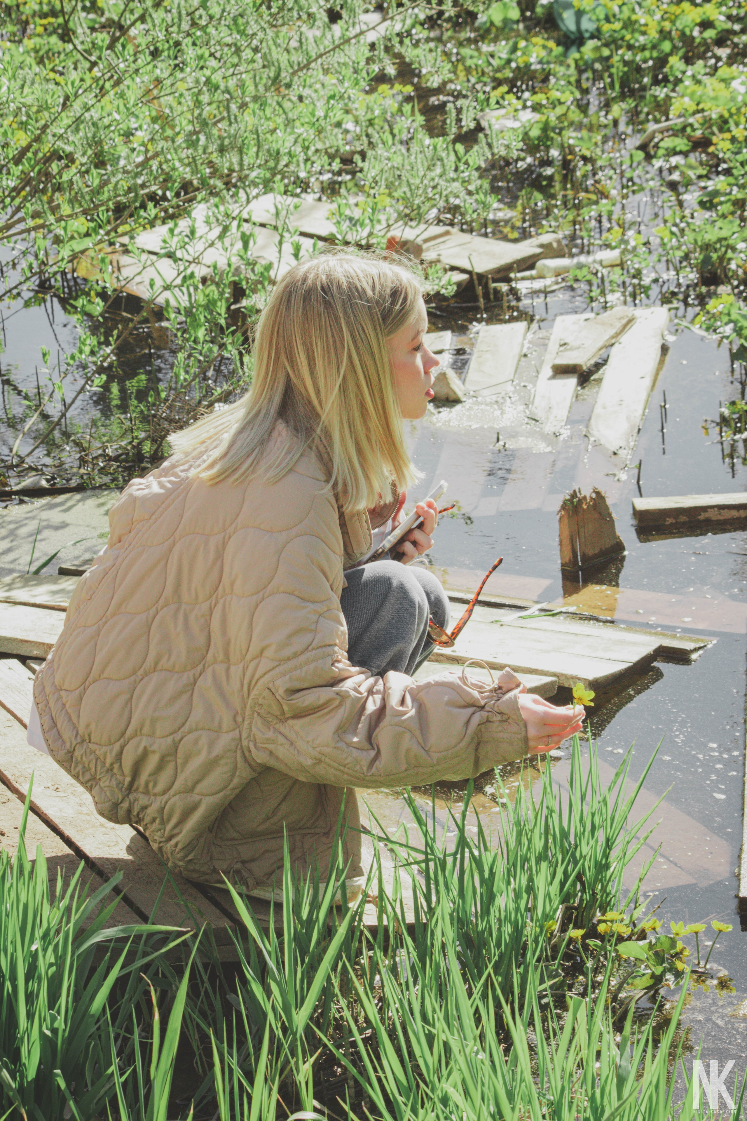 Саша. Фотосессия в лесу. Касаткин Никита. Фотограф