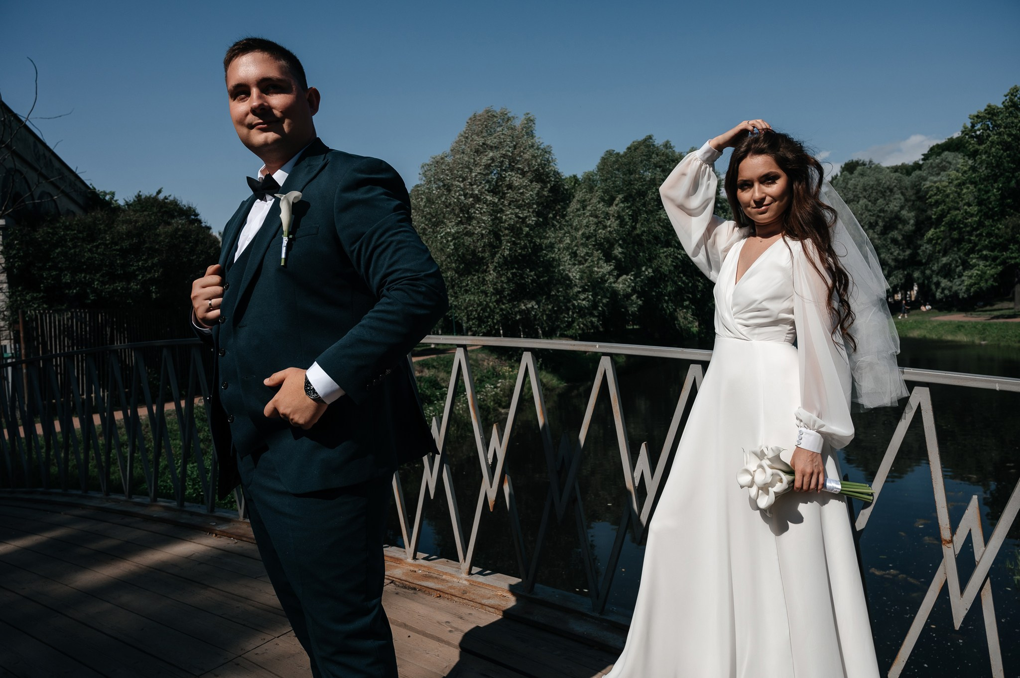 Приезжие молодожены. Свадебный и семейный фотограф из Санкт-Петербурга Климов Анатолий