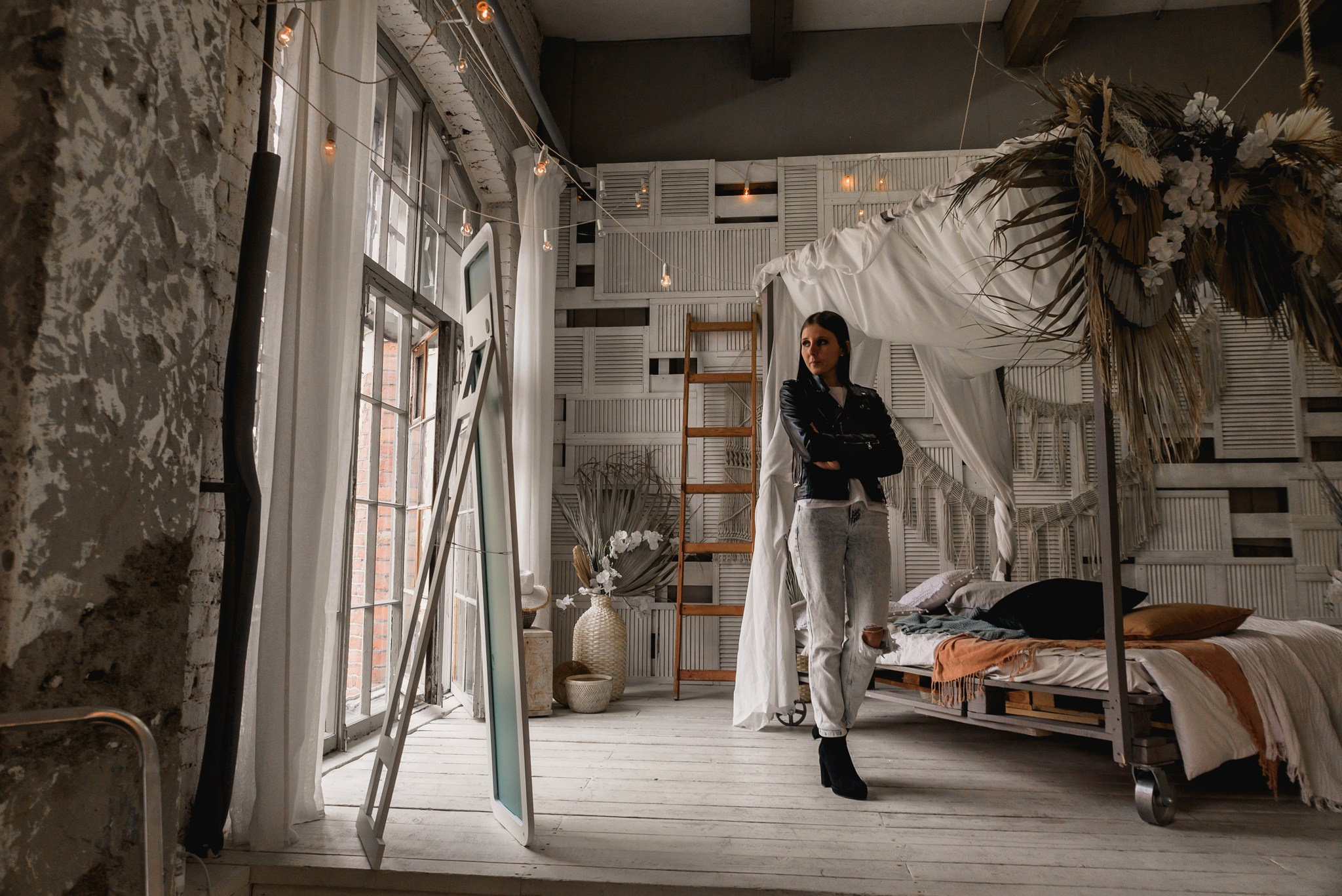 Анна в студии. Свадебный и семейный фотограф из Санкт-Петербурга Климов Анатолий