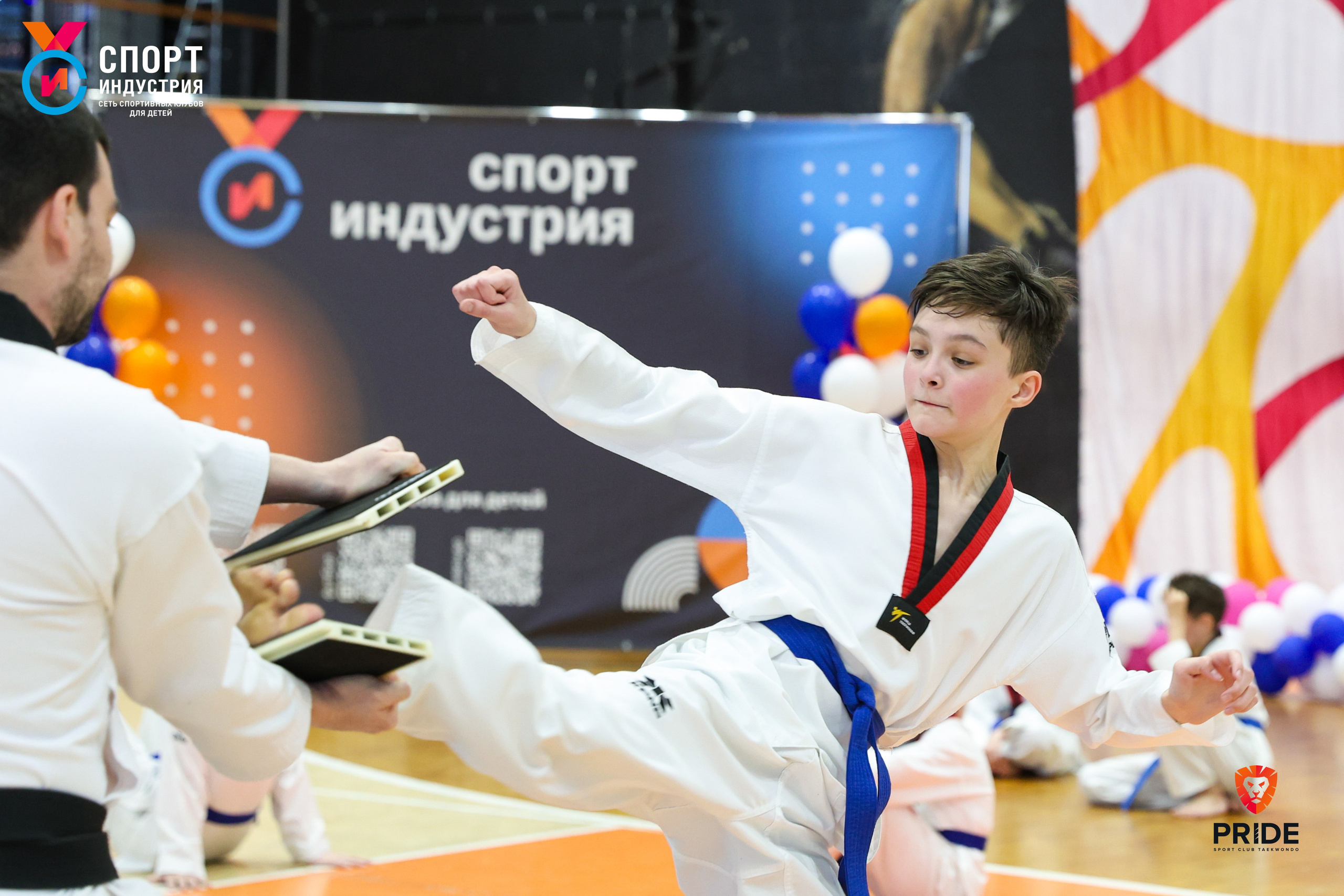 Аттестация по тхэквондо. Фотограф Дарья Попова