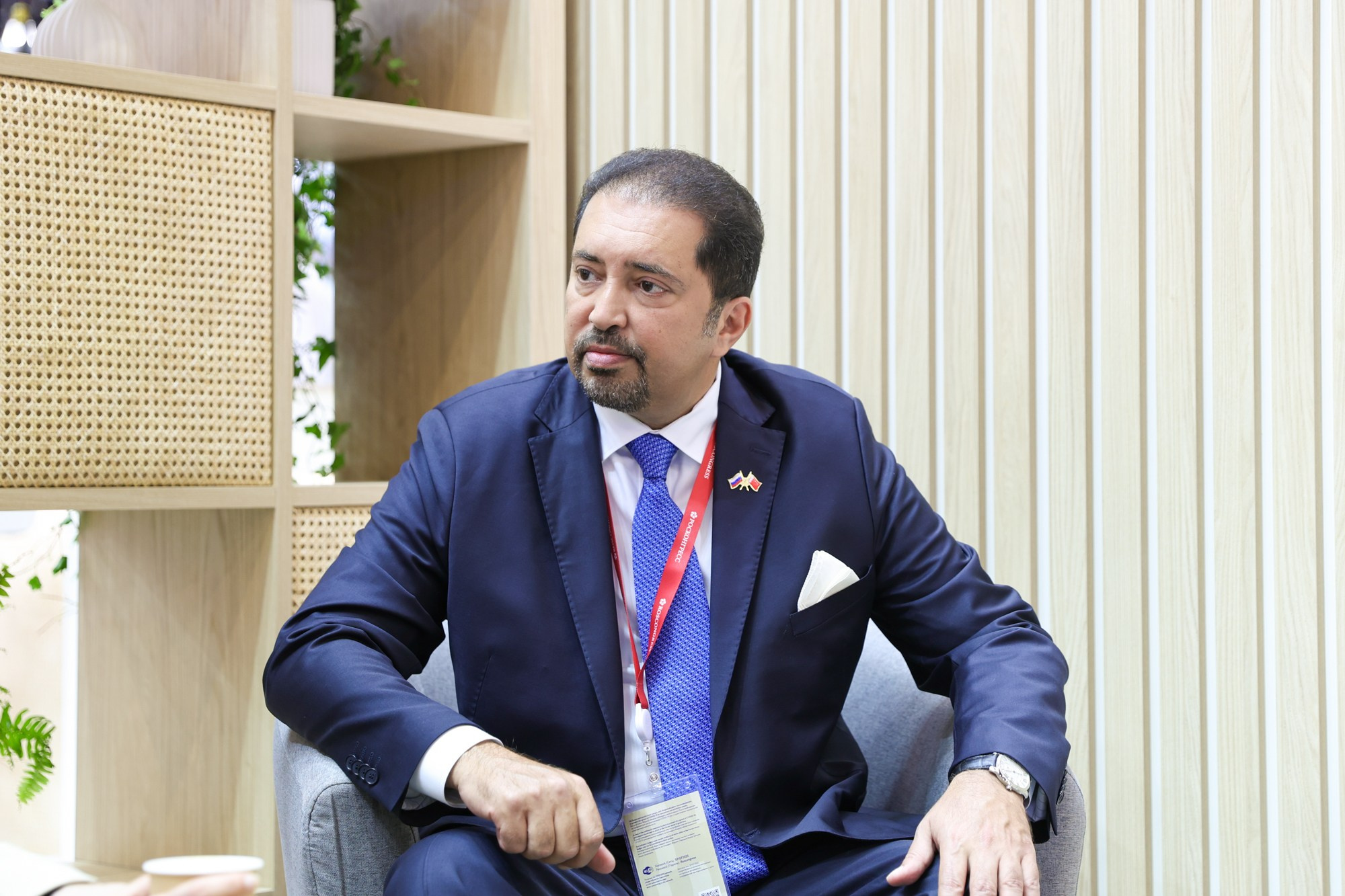 Стенд Королевства Бахрейн на ПМЭФ 2025. Фотограф Дарья Попова