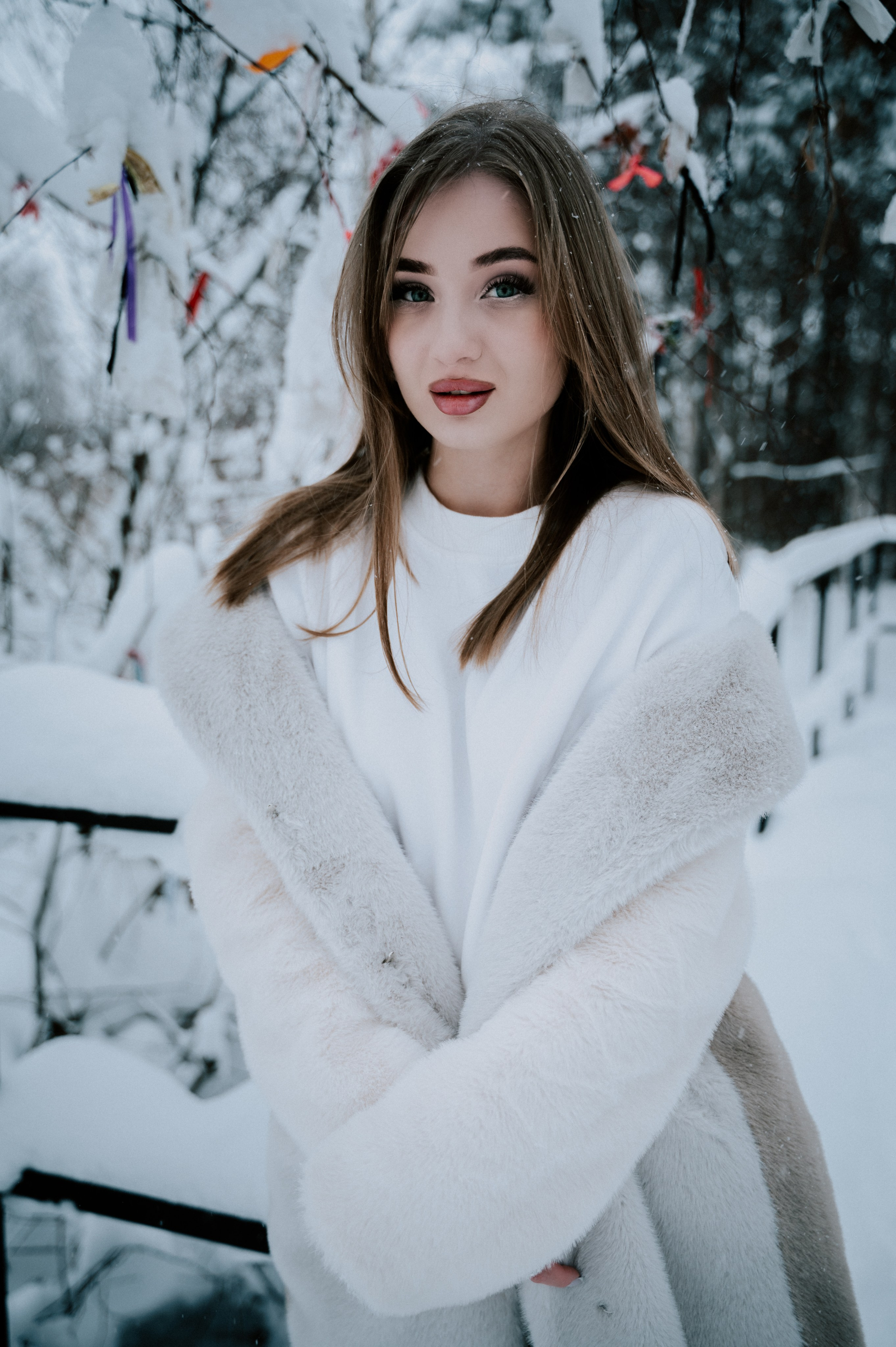 Индивидуальная съёмка для Аделины зима. Фотограф/видеограф Богдан Голованов