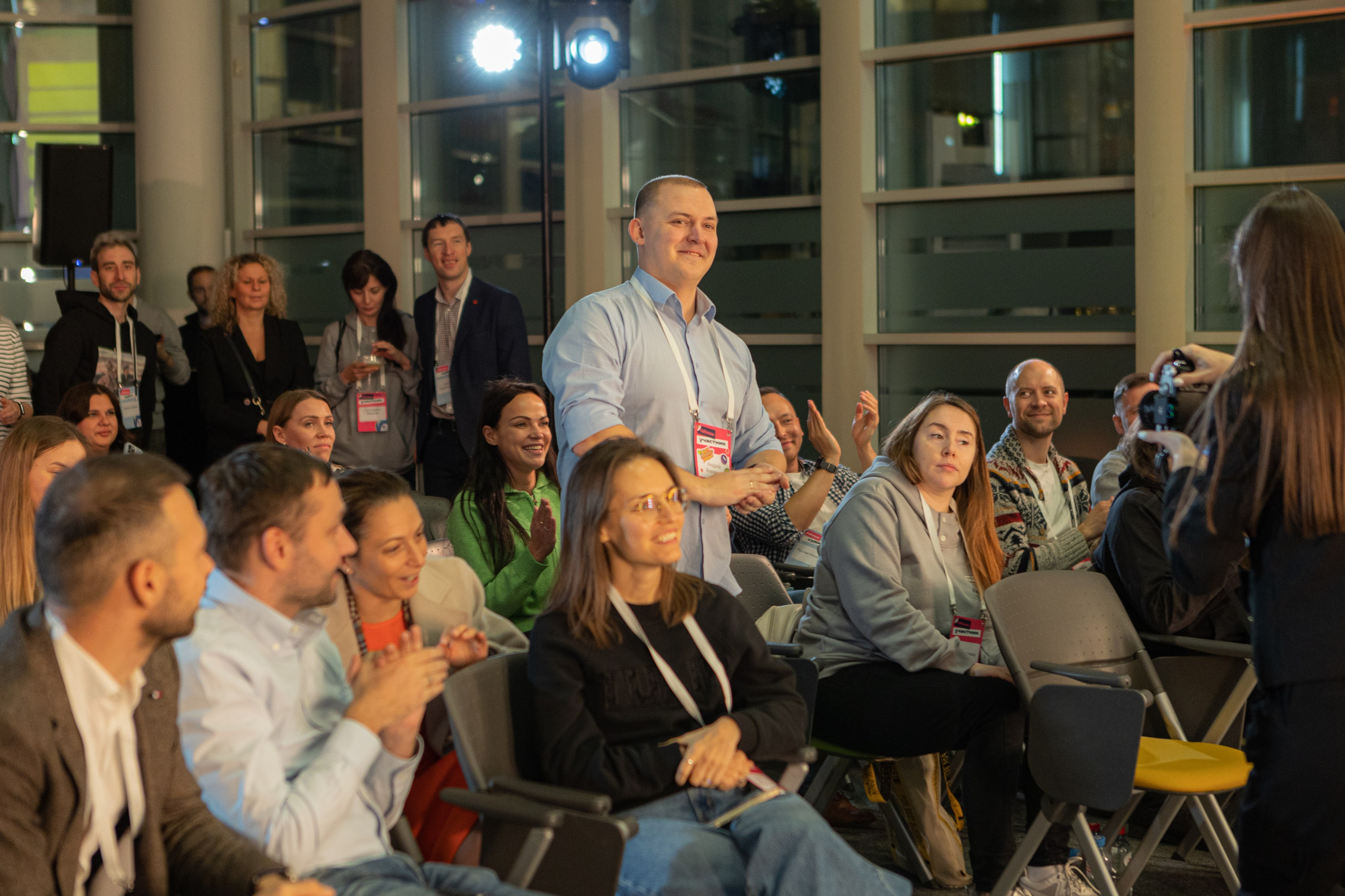 Съёмка Открытого тура по переговорам. Фотограф Юлия Назарова