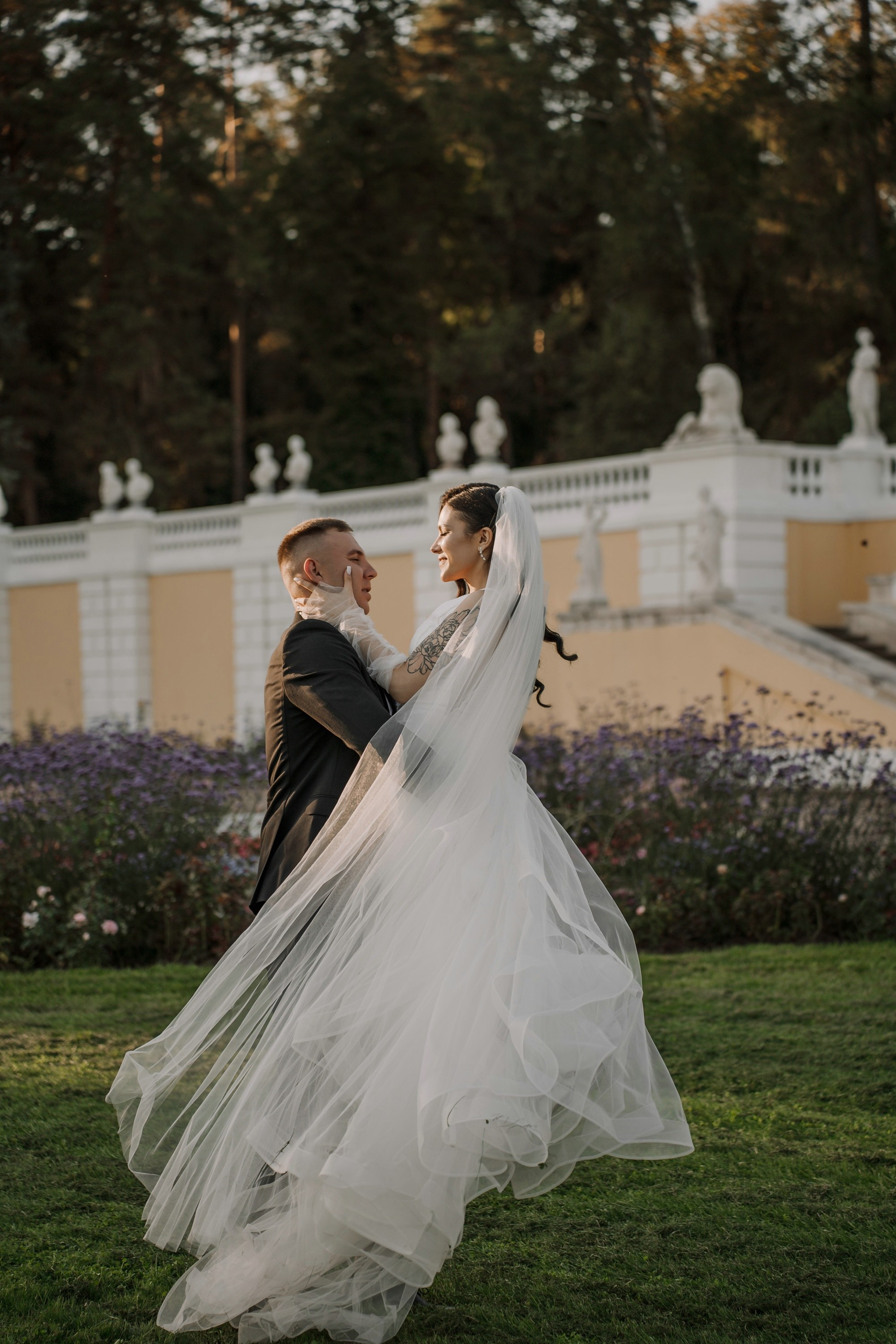 Свадьба в усадьбе Архангельское. Свадебный и семейный фотограф в Москве Светлана Зоткина