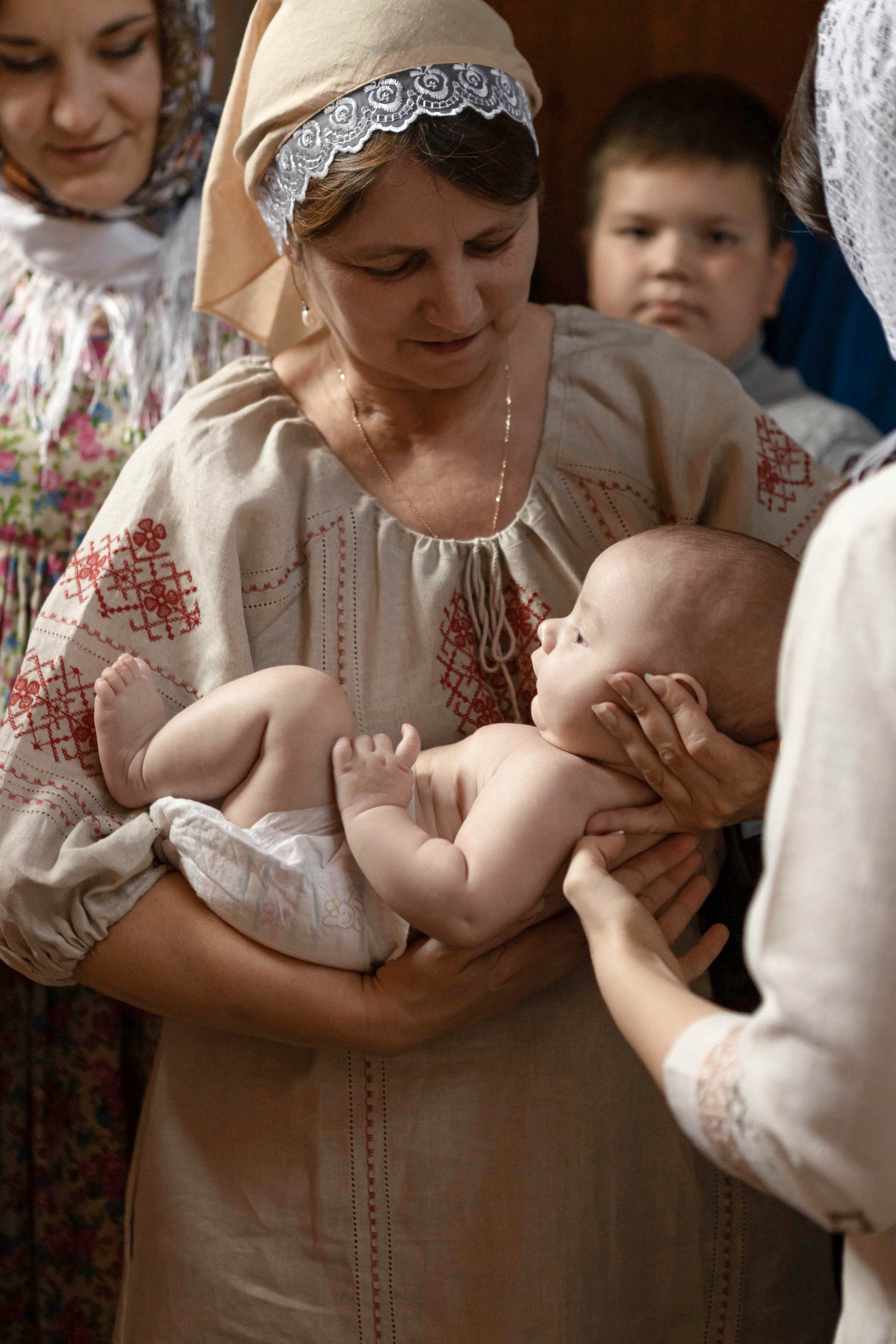 Крещение Фёдора. Фотограф Дубровская Виктория