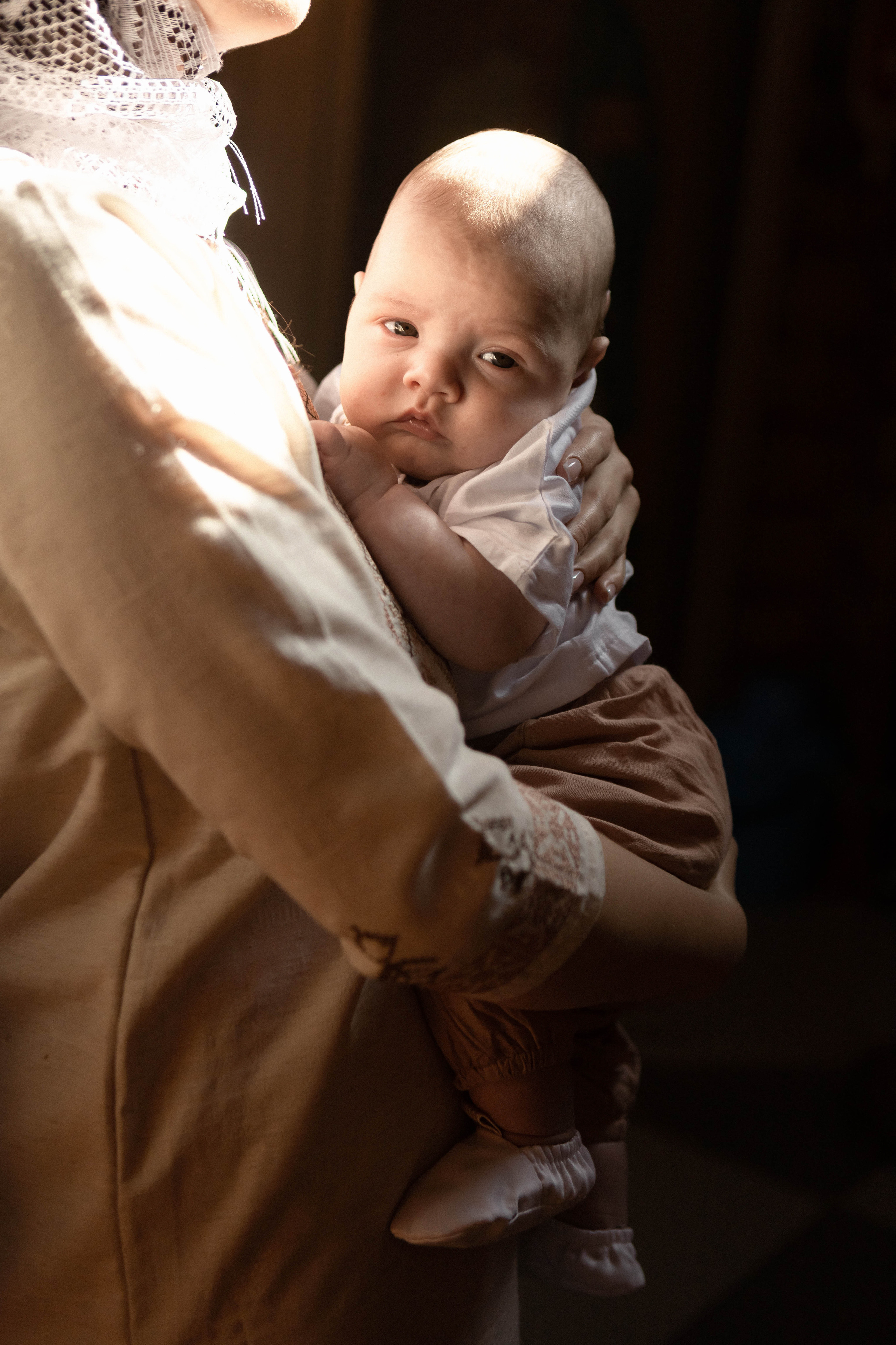 Крещение Фёдора. Фотограф Дубровская Виктория