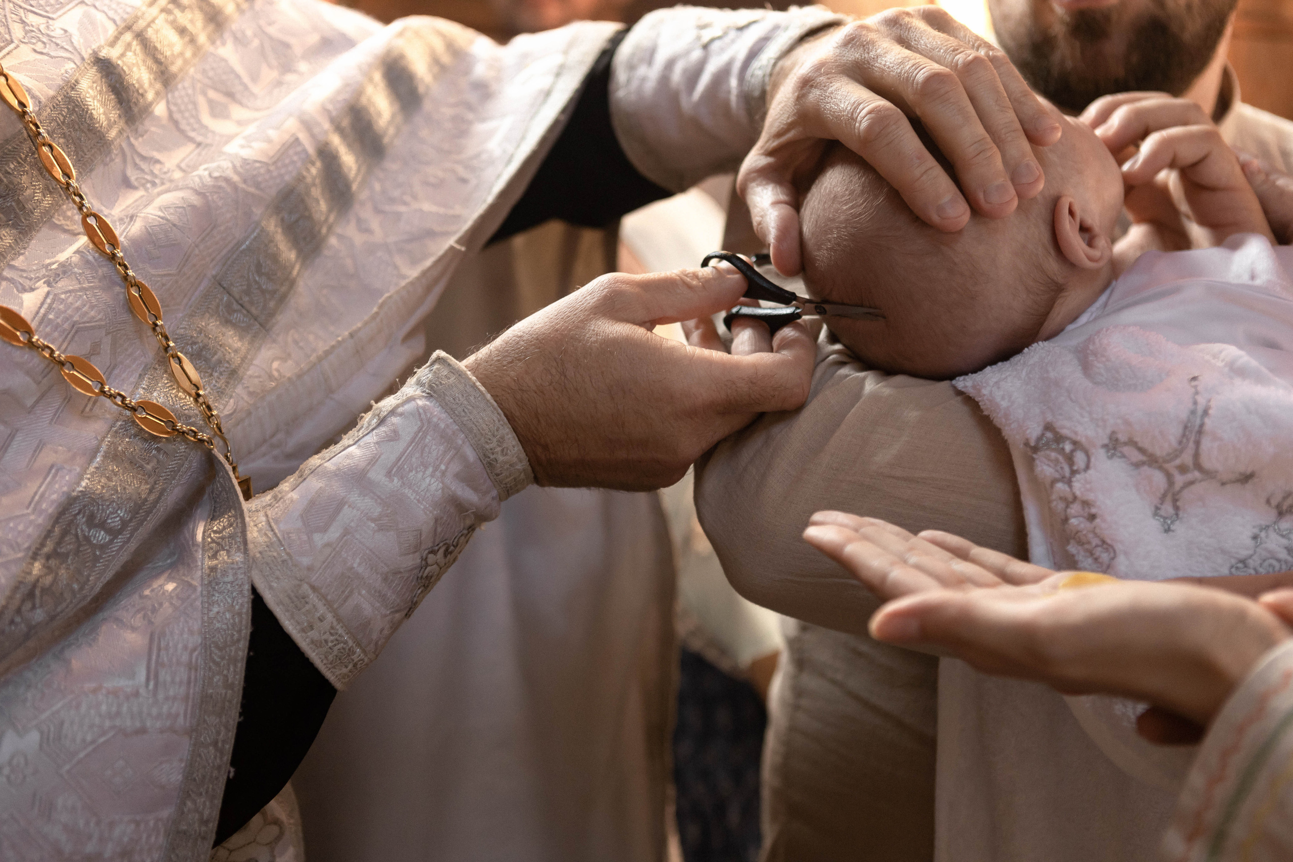 Крещение Фёдора. Фотограф Дубровская Виктория