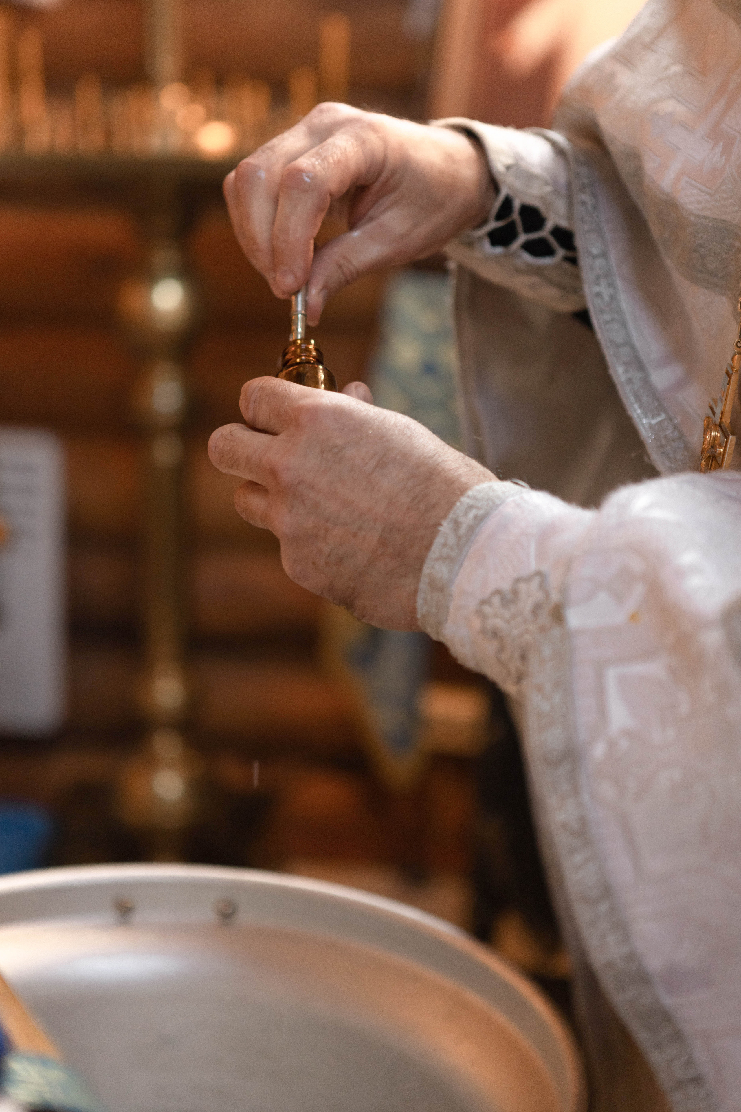 Крещение Фёдора. Фотограф Дубровская Виктория
