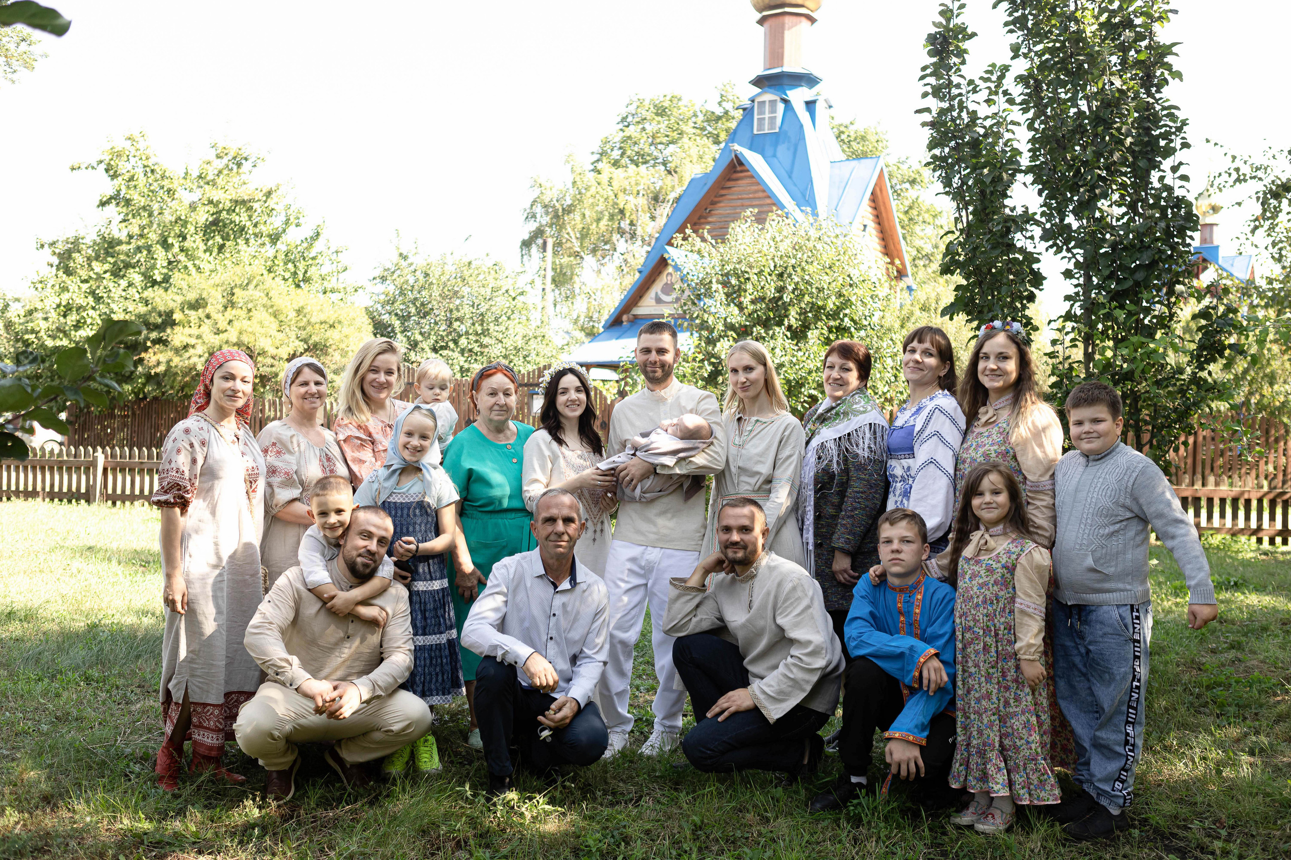 Крещение Фёдора. Фотограф Дубровская Виктория