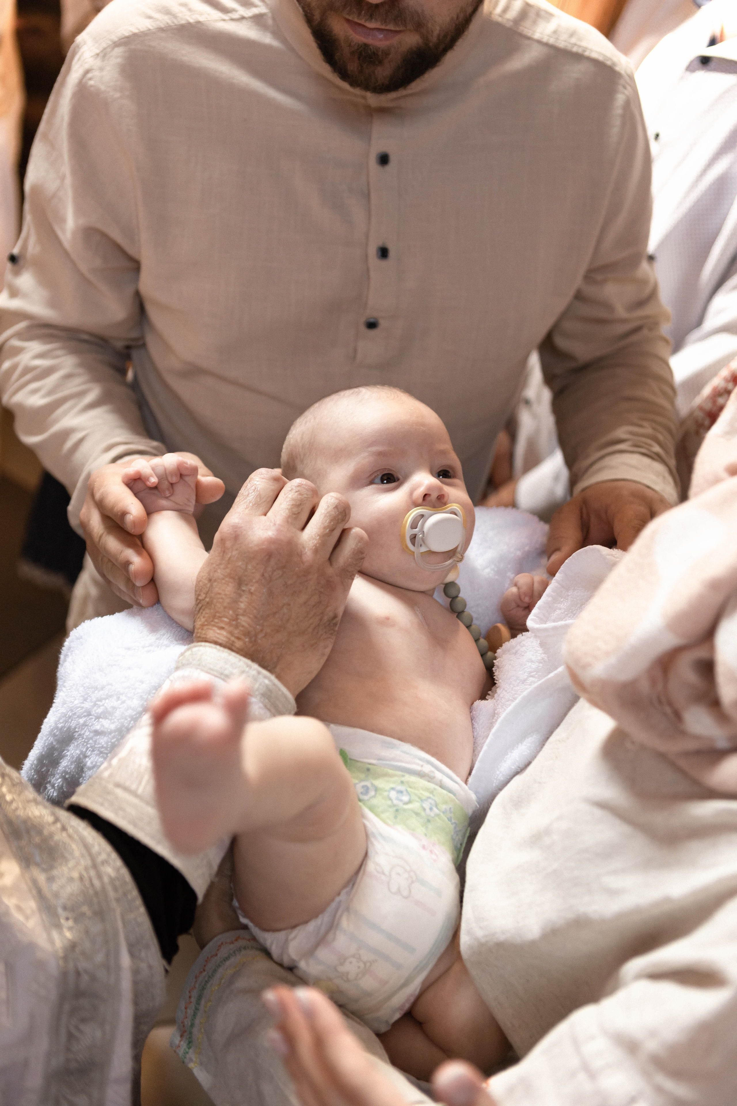 Крещение Фёдора. Фотограф Дубровская Виктория