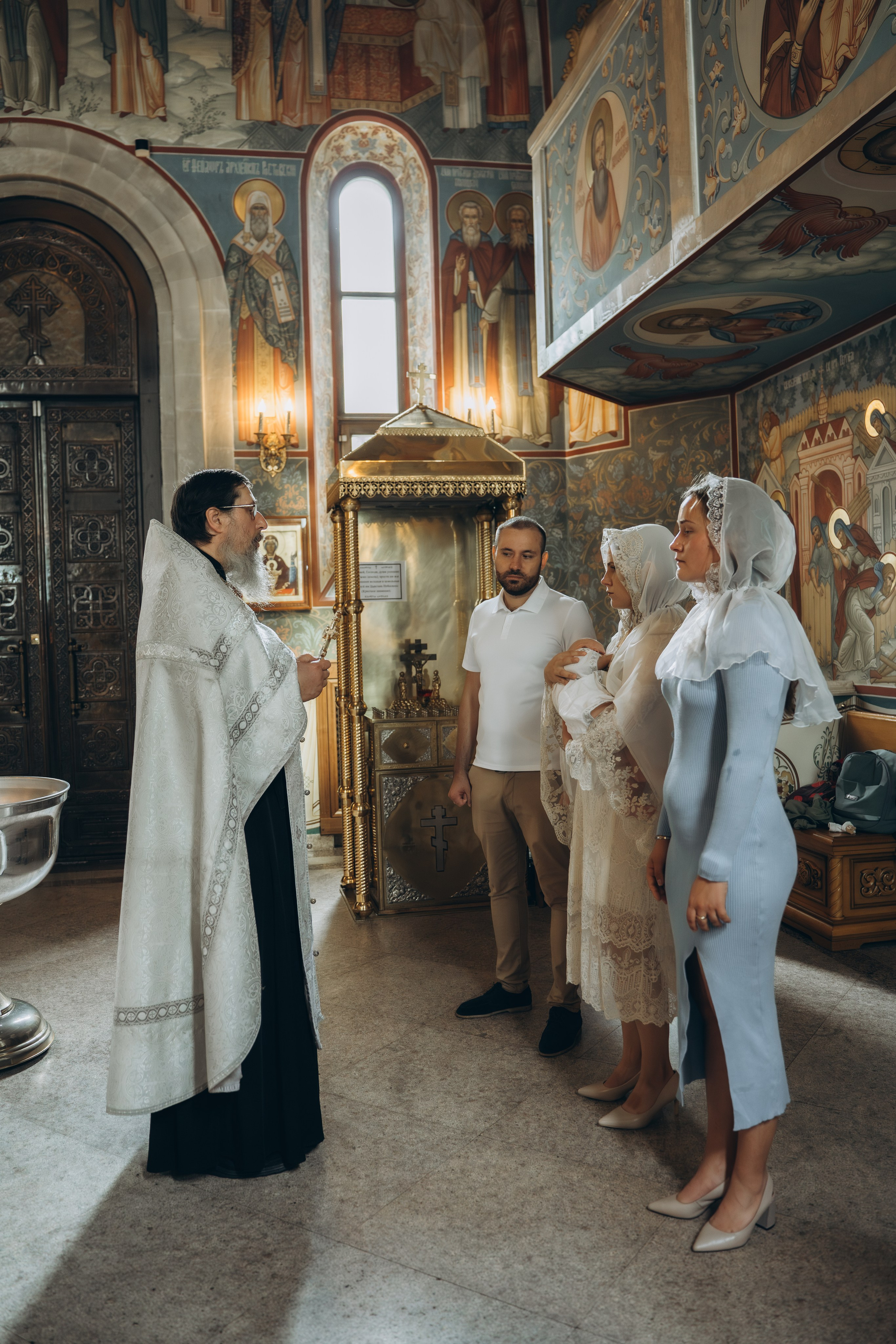 Крещение Александра. Фотограф Ольга Рубцова в Москве и Московской области