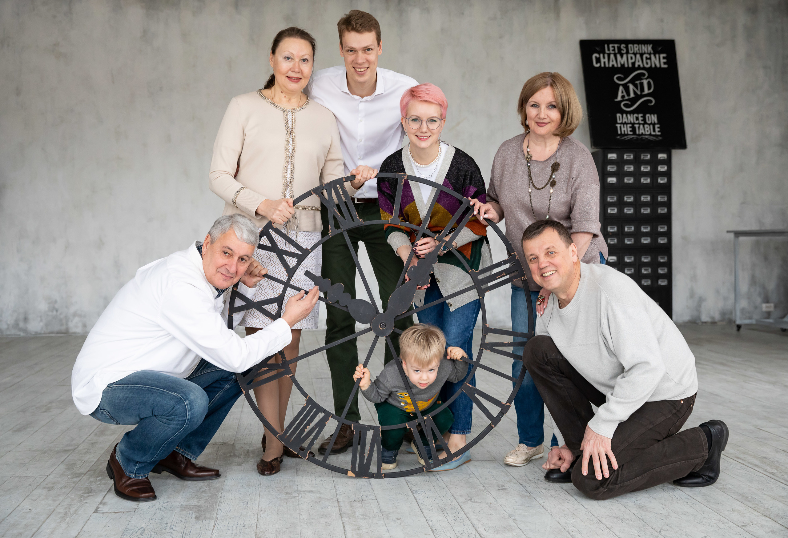 Большая семейная съемка. Портретный и семейный фотограф Юлия Герман