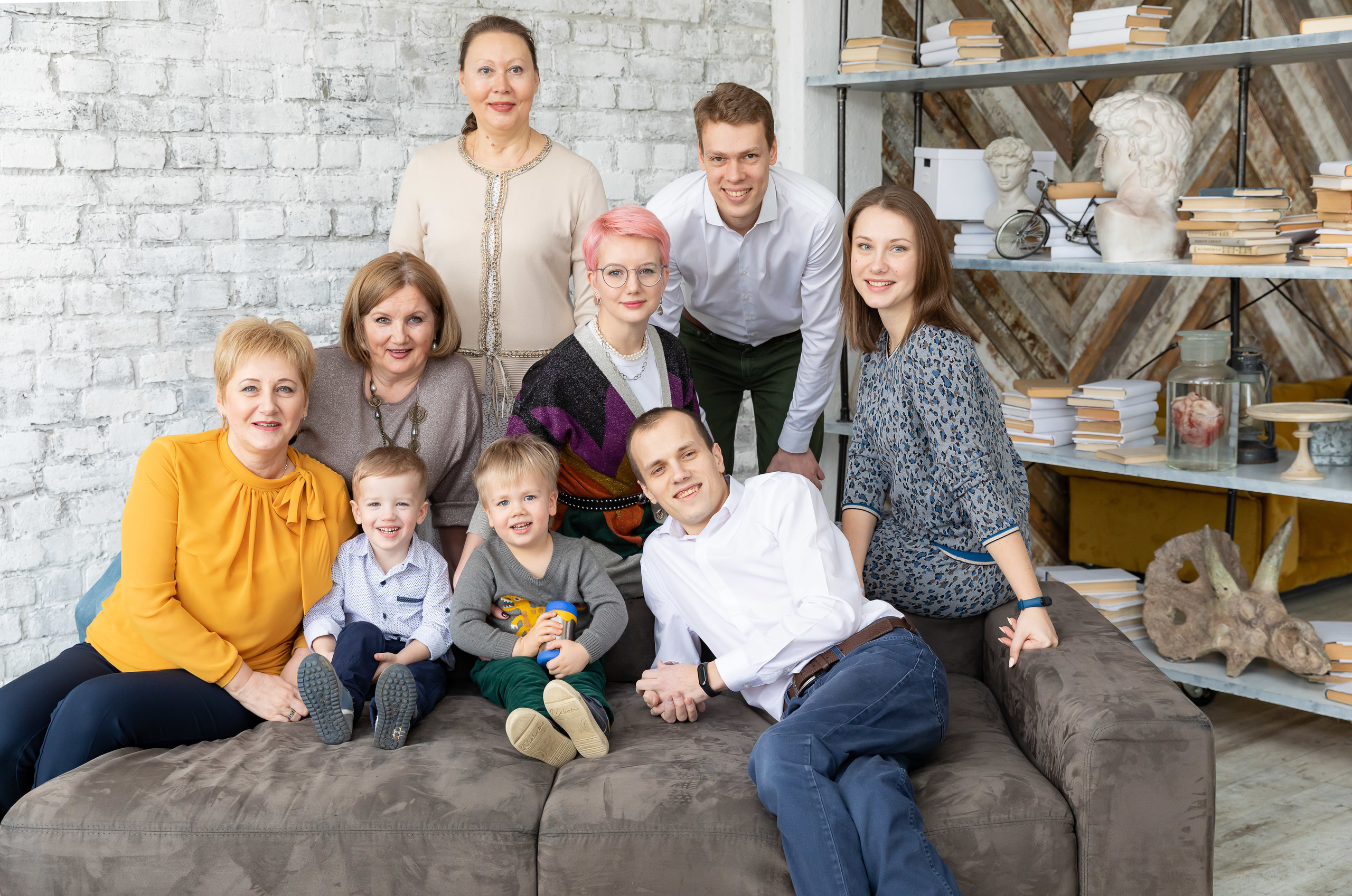 Большая семейная съемка. Портретный и семейный фотограф Юлия Герман