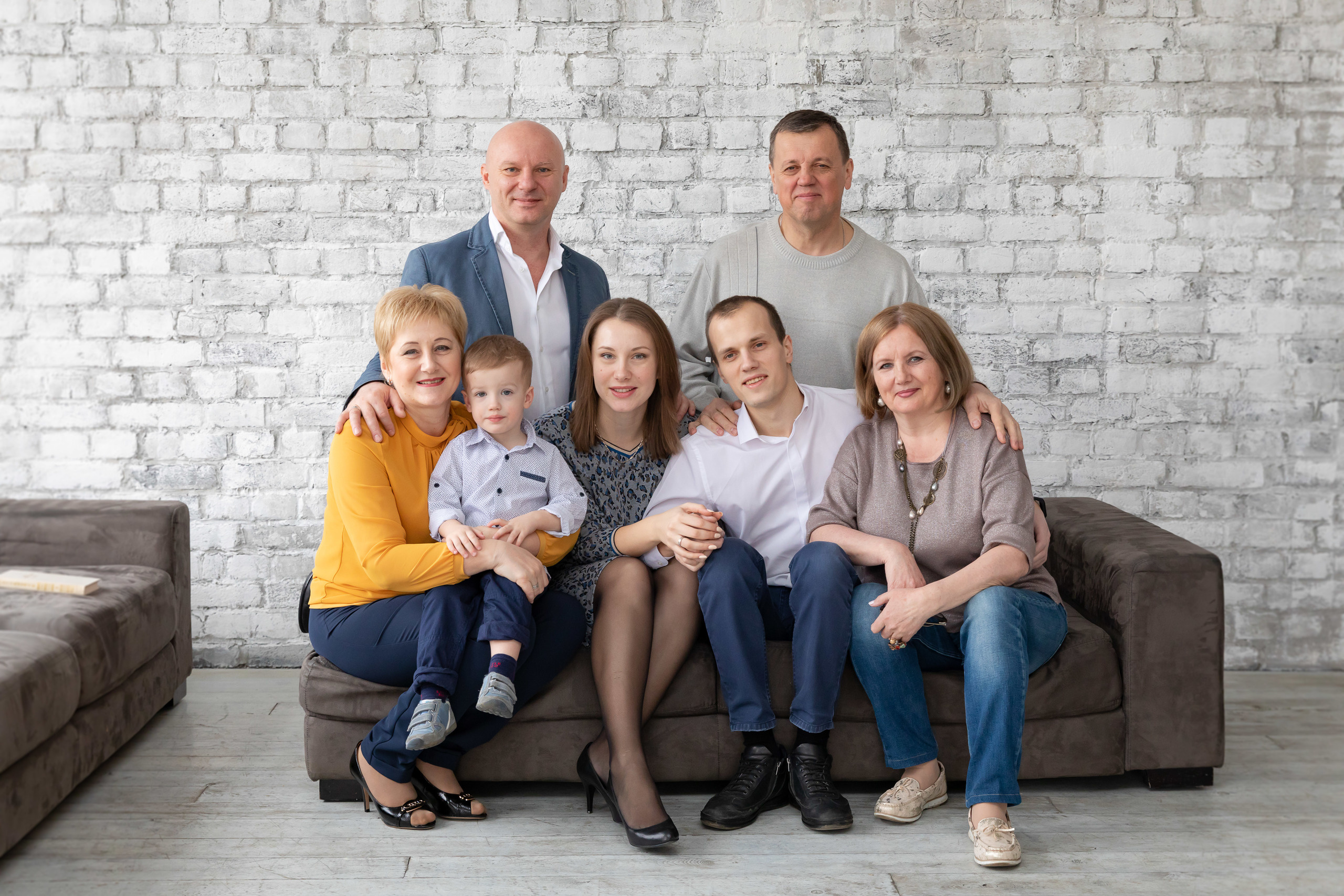 Большая семейная съемка. Портретный и семейный фотограф Юлия Герман