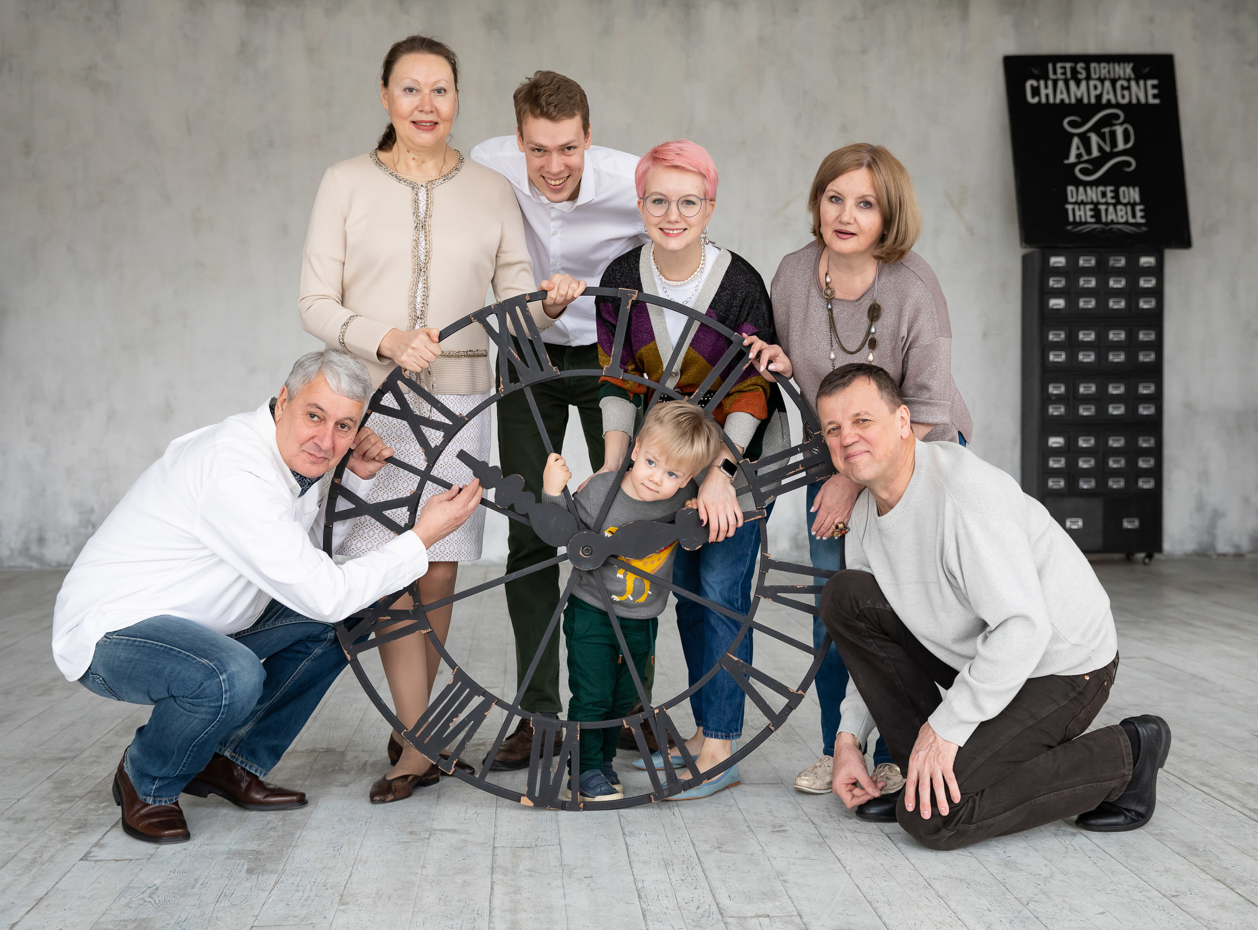 Большая семейная съемка. Портретный и семейный фотограф Юлия Герман