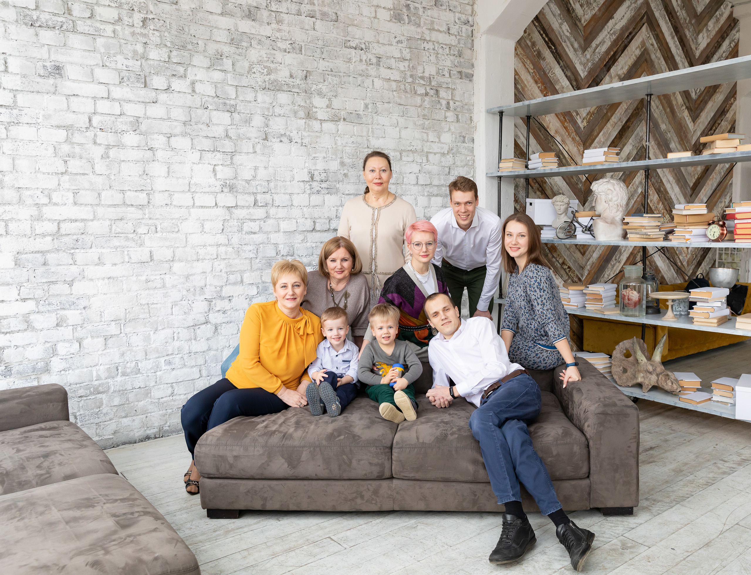 Большая семейная съемка. Портретный и семейный фотограф Юлия Герман