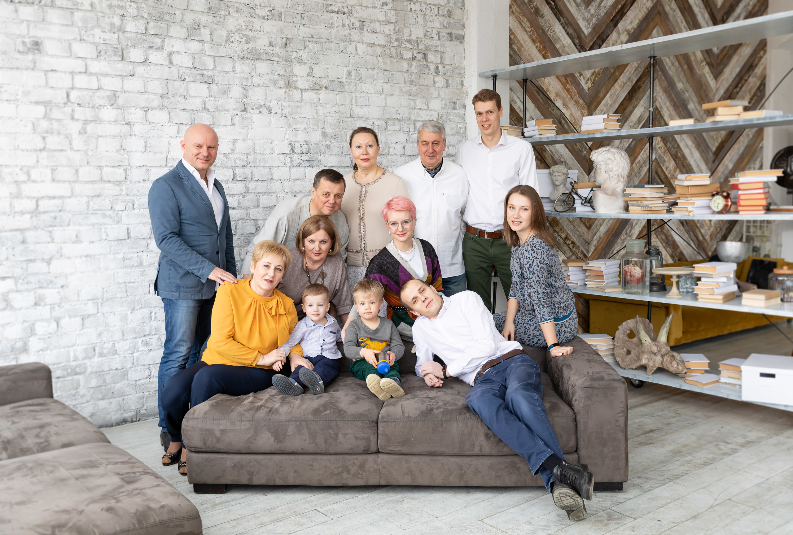 Большая семейная съемка. Портретный и семейный фотограф Юлия Герман