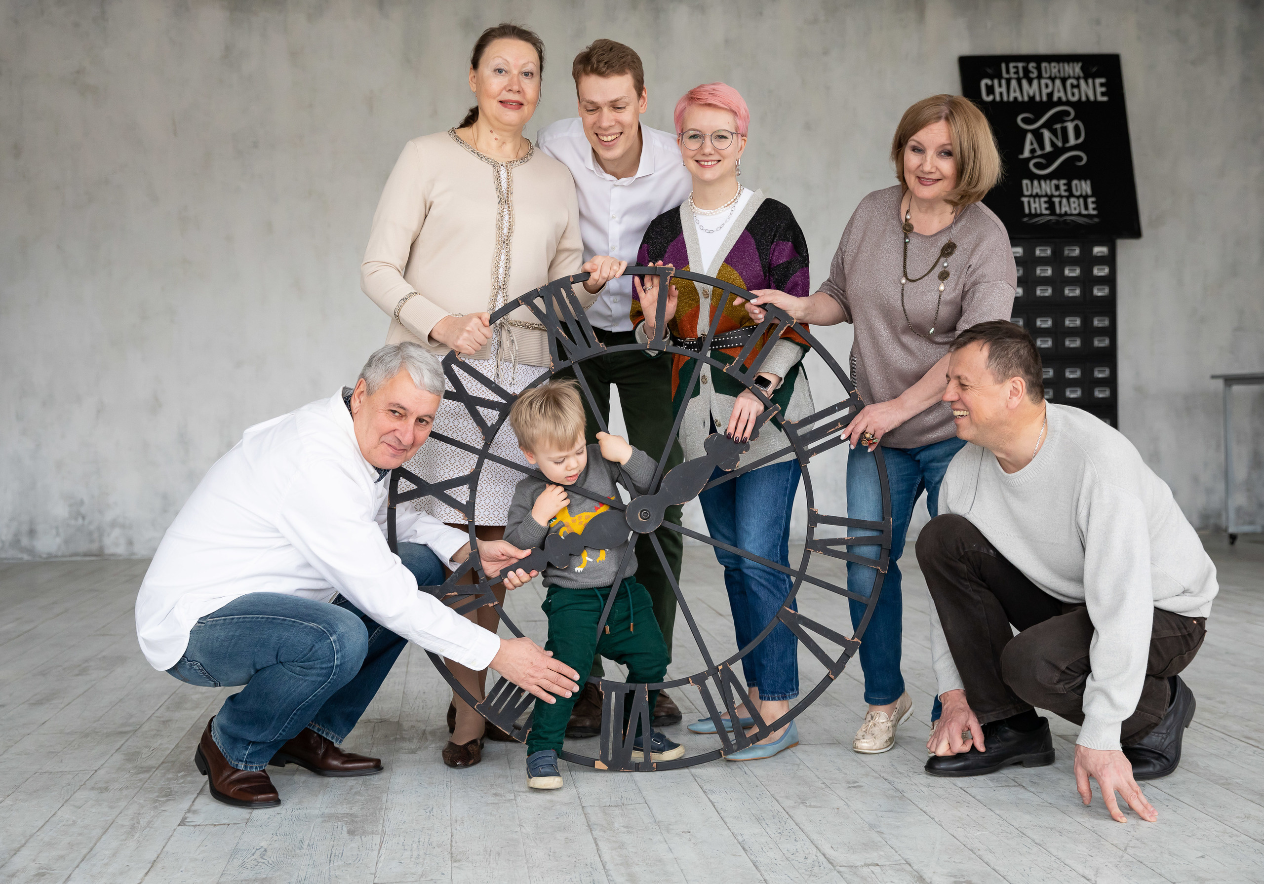 Большая семейная съемка. Портретный и семейный фотограф Юлия Герман