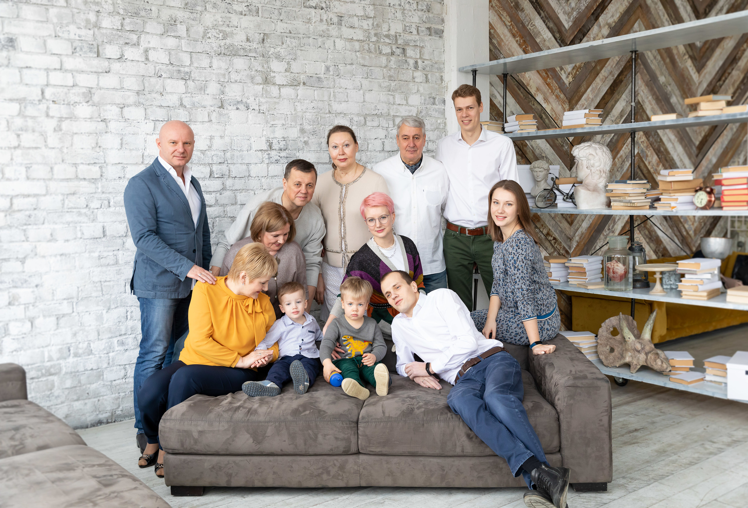 Большая семейная съемка. Портретный и семейный фотограф Юлия Герман
