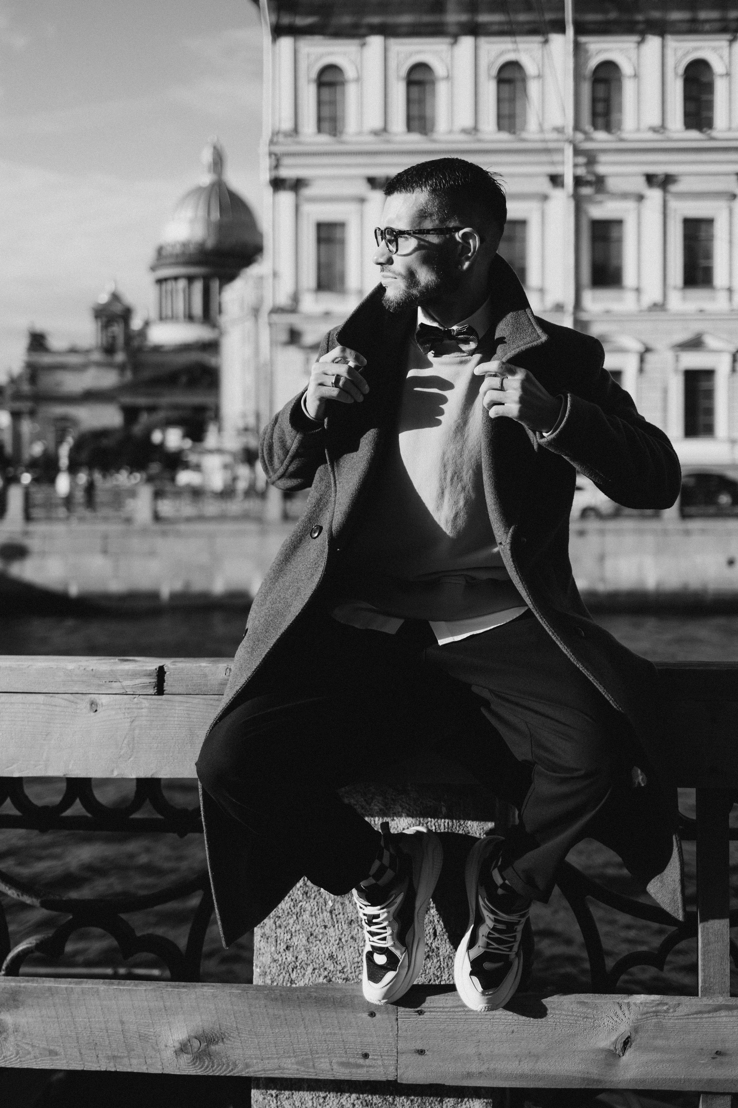 Стилист Андрей фотопрогулка по Питеру. Фотограф Артем Бросов в Санкт-Петербурге и Дубае