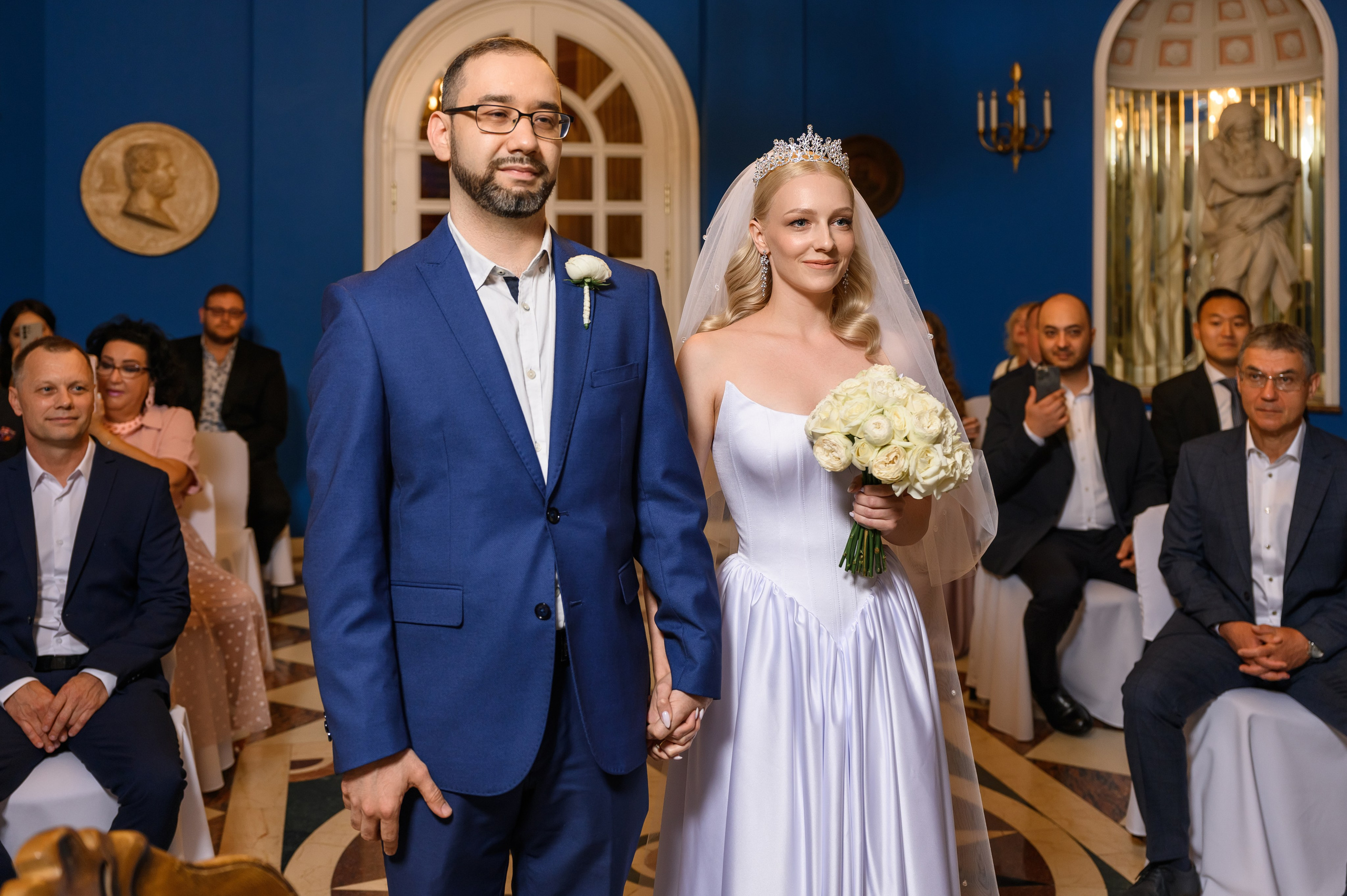 Свадебный банкет Golden Ring Hotel ресторан Зимний сад. Свадебный фотограф Москва Юрий Кульман