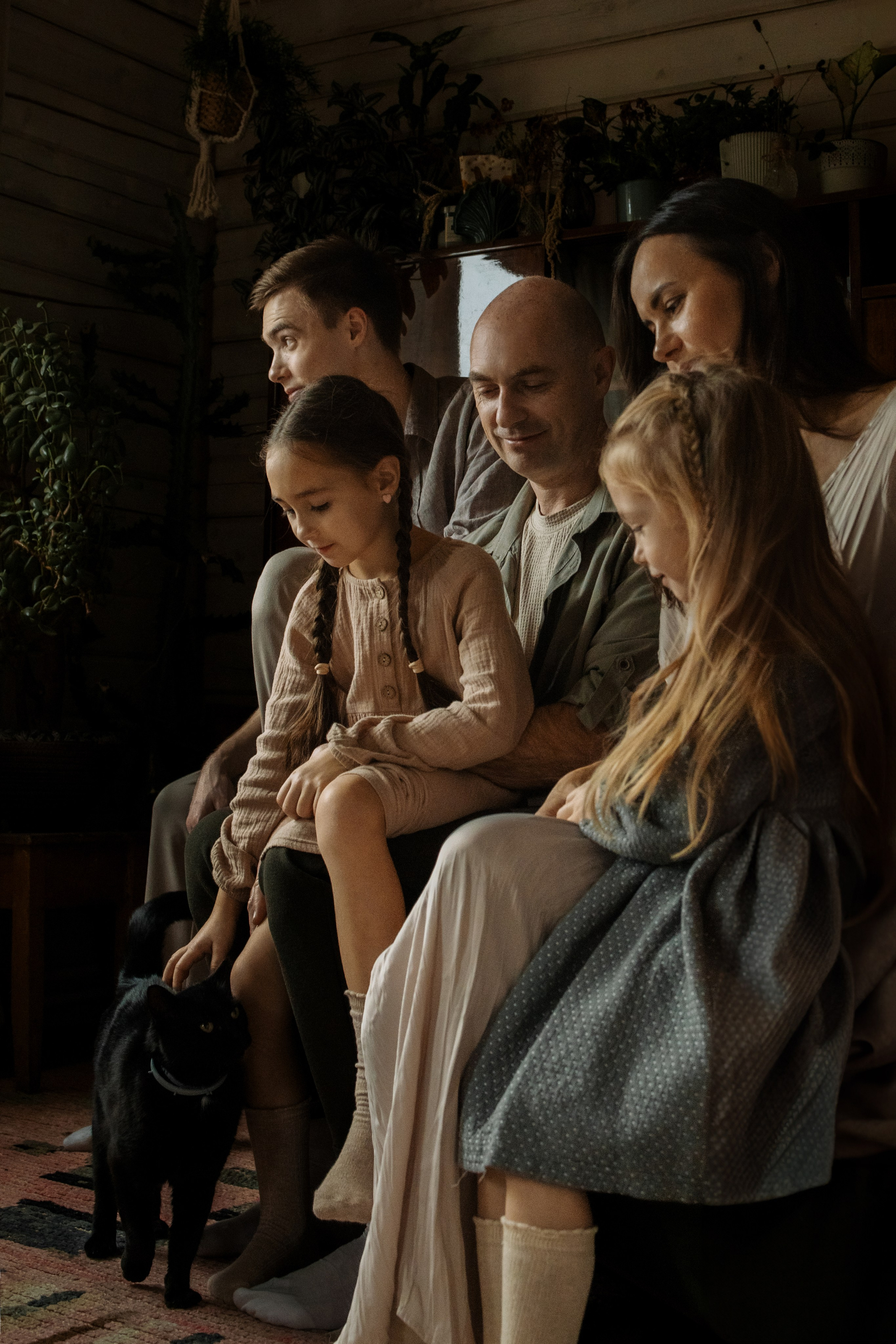Юлия, Виктор, Саша, Настя, Ксюша и Аленка. Фотограф В Москве и Подольске Лена Иванова