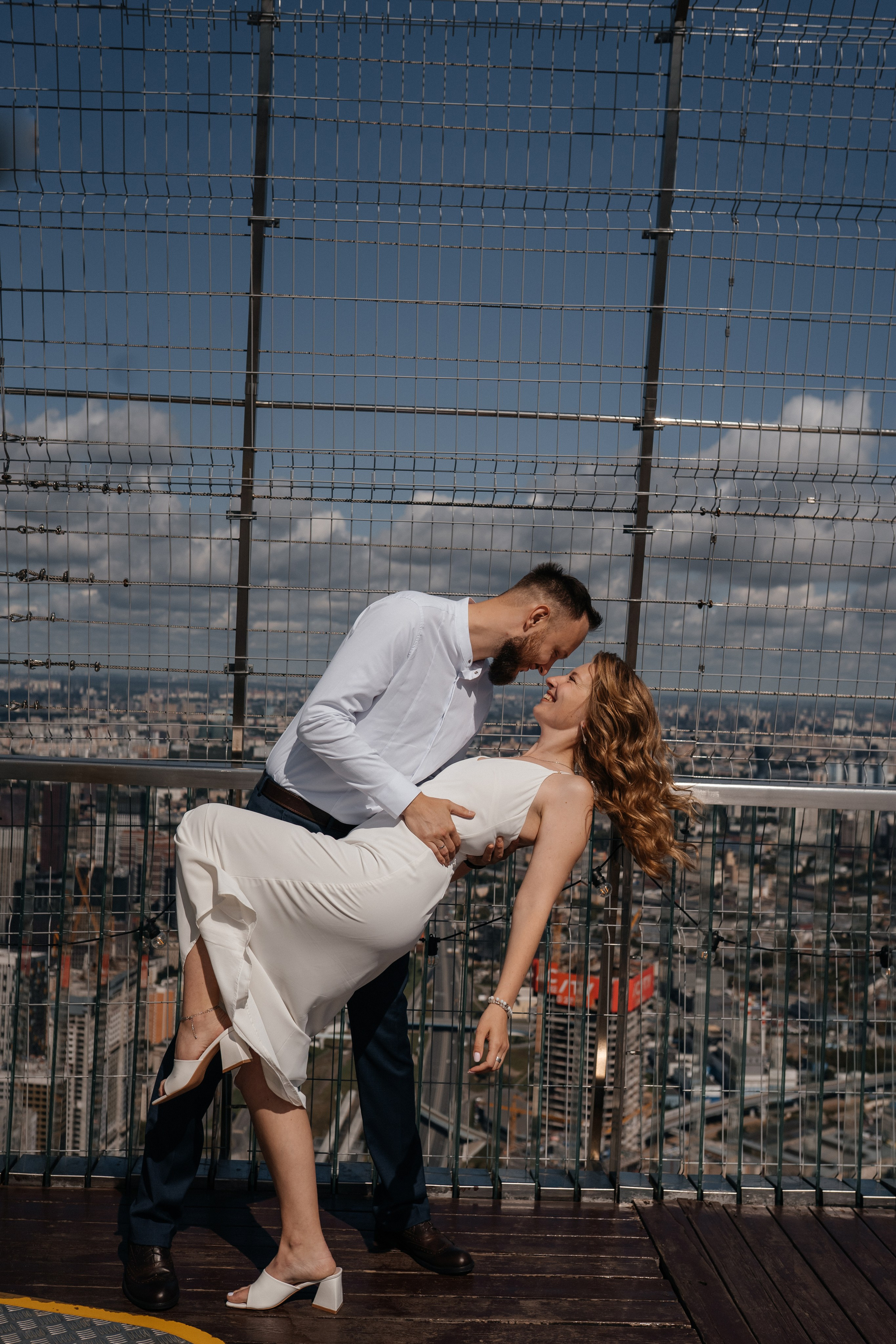 Башня Око, Москва Сити Иван & Таисия. Семейный и свадебный фотограф в Москве Виктория Махова