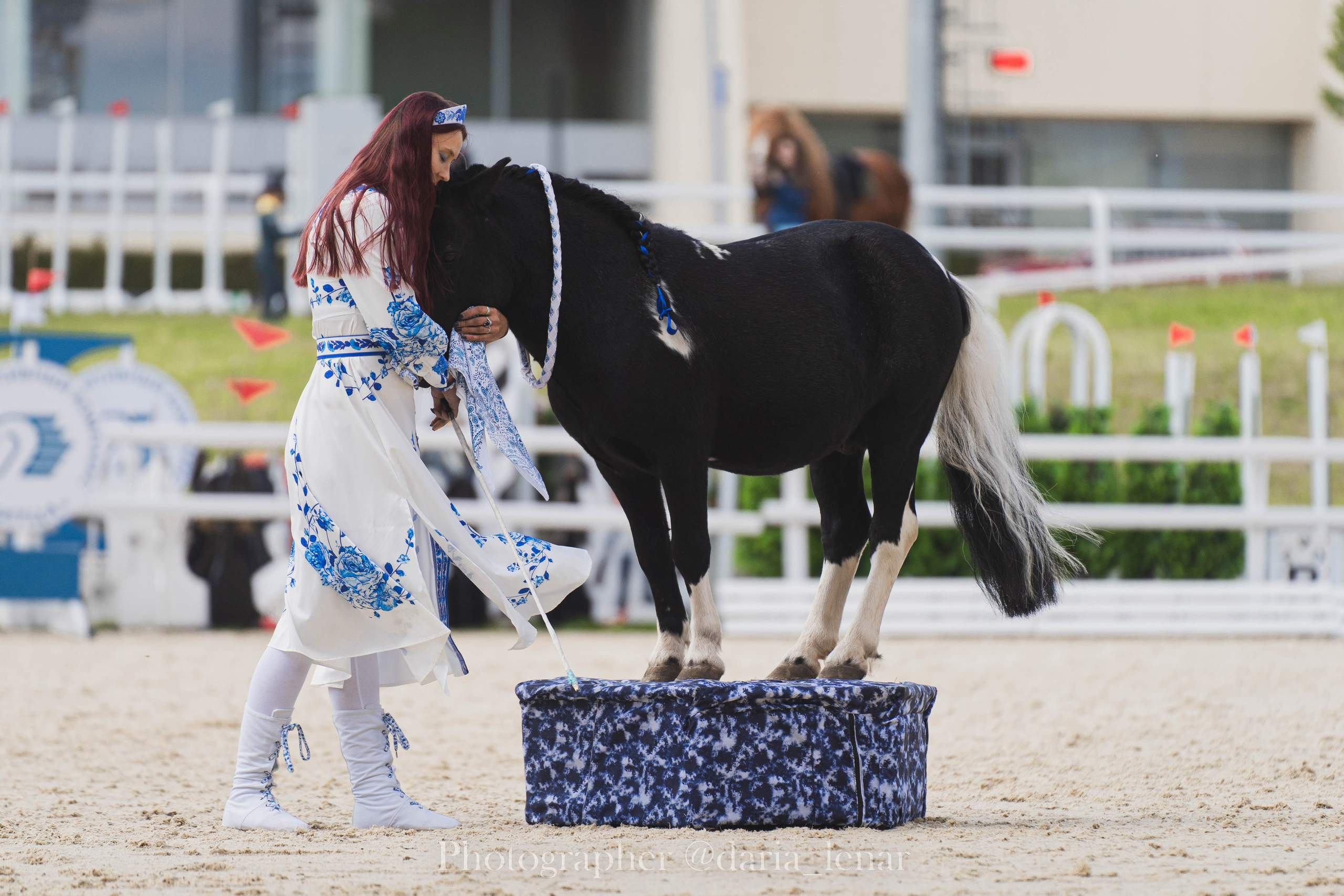 Надежда Волкова и пони Медовик. Фотограф в Москве Ленарская Дарья