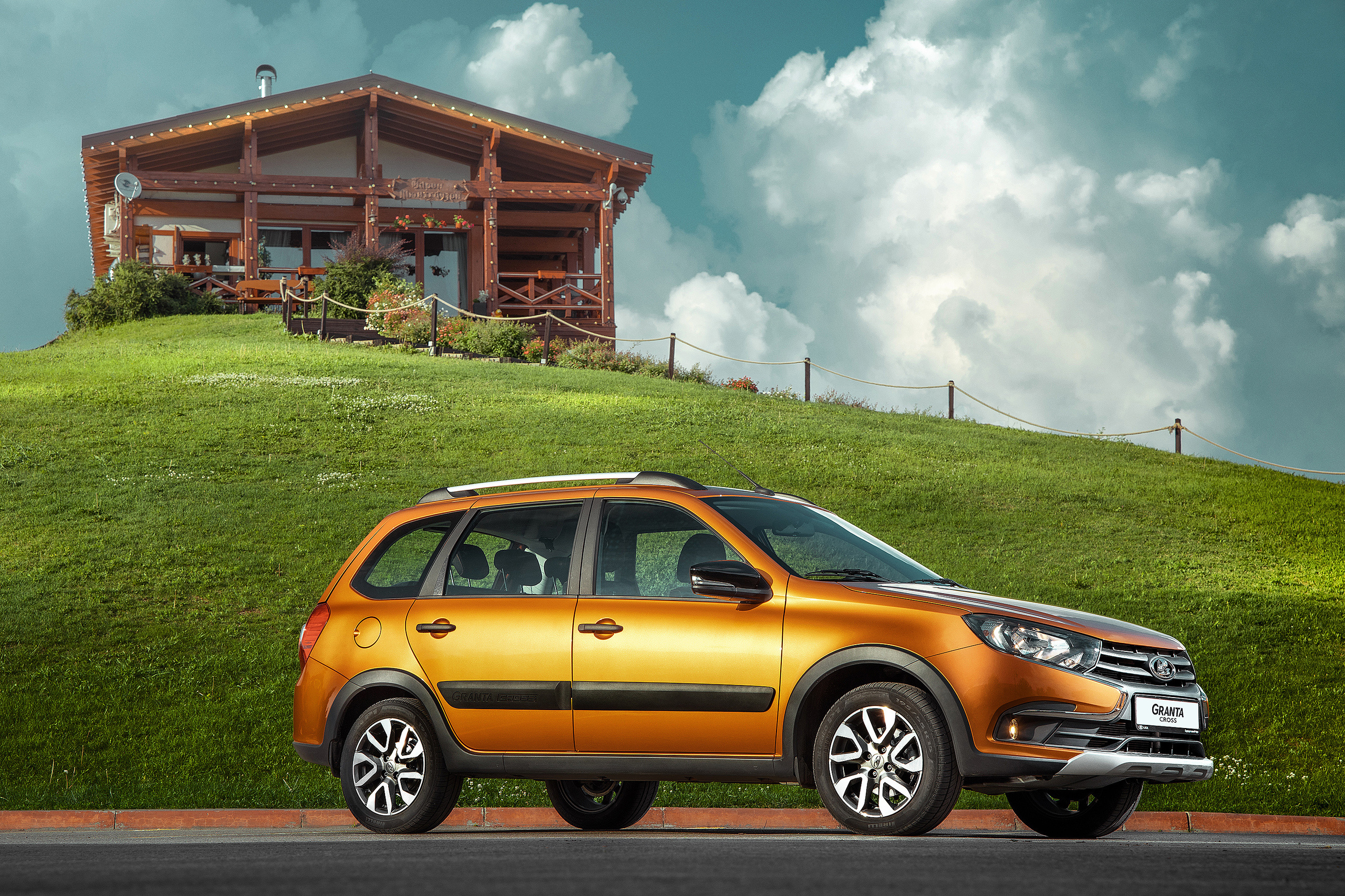 LADA GRANTA CROSS. Гуру мировой свадебной фотографии Александр Ноздрин, г. Москва и весь