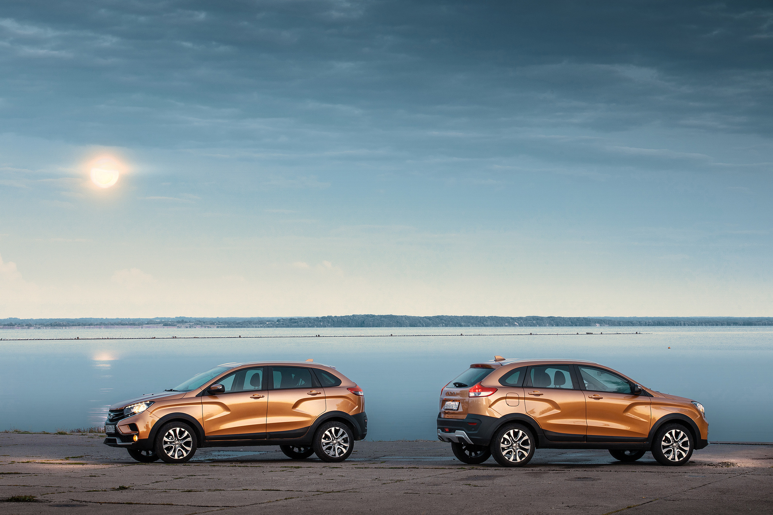 LADA XRAY CROSS. Гуру мировой свадебной фотографии Александр Ноздрин, г. Москва и весь