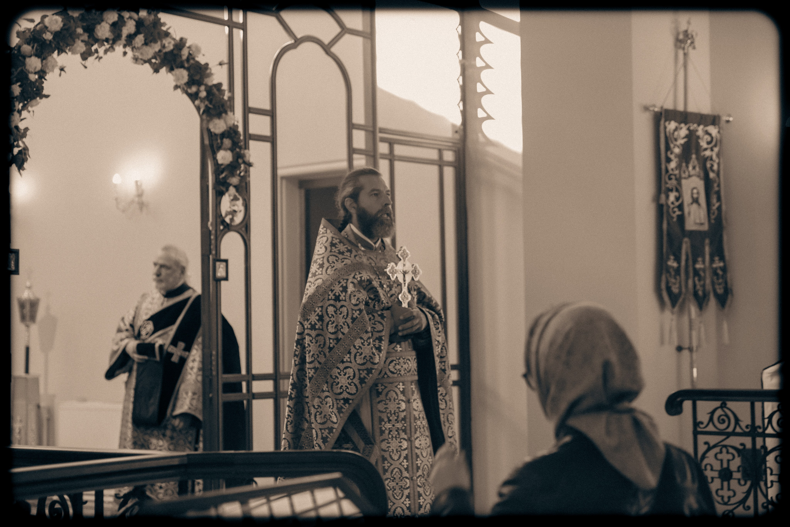 Служба в церкви