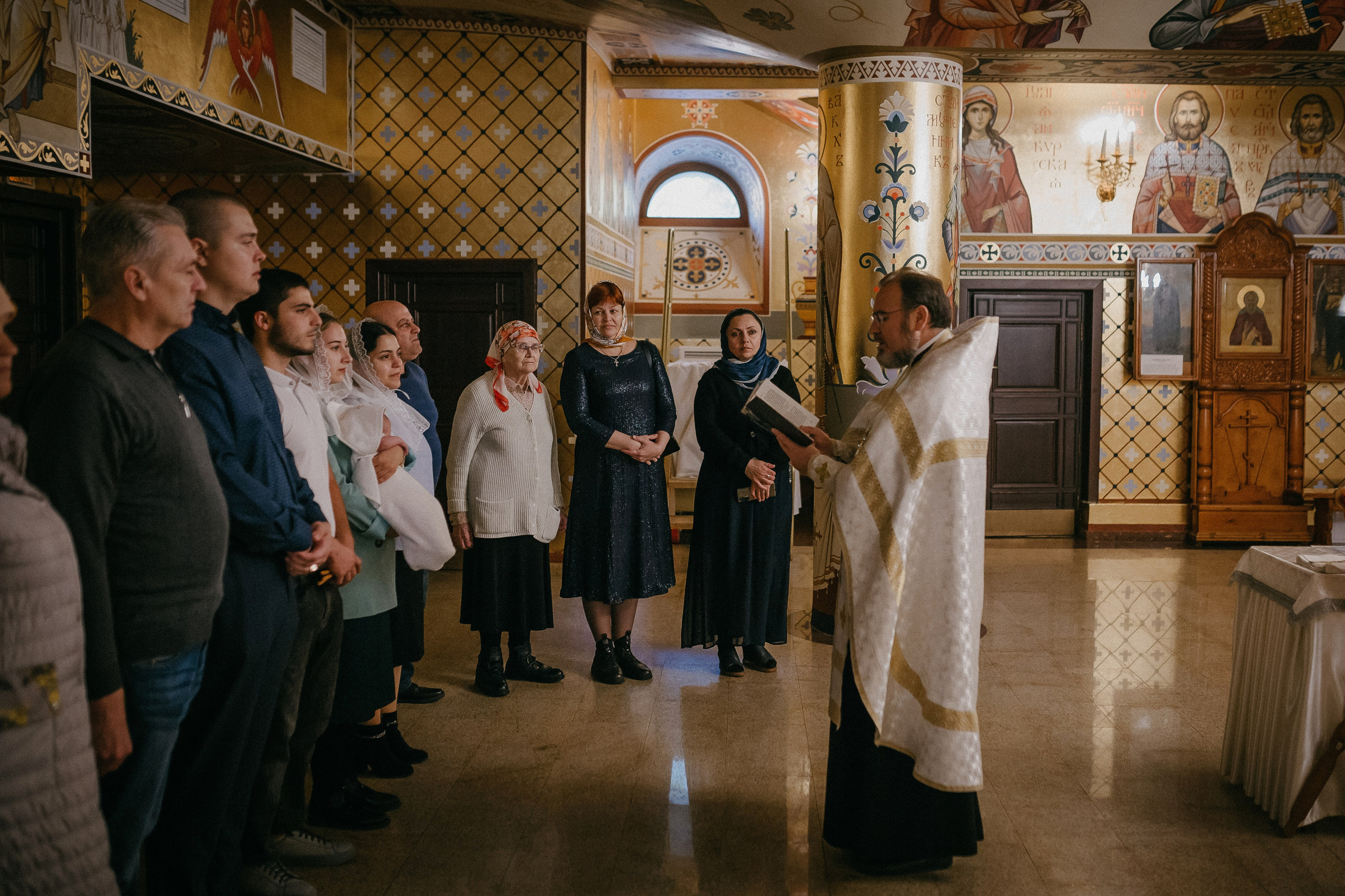 Крещение Софии. Храм Никольский. Семейный фотограф в Сургуте