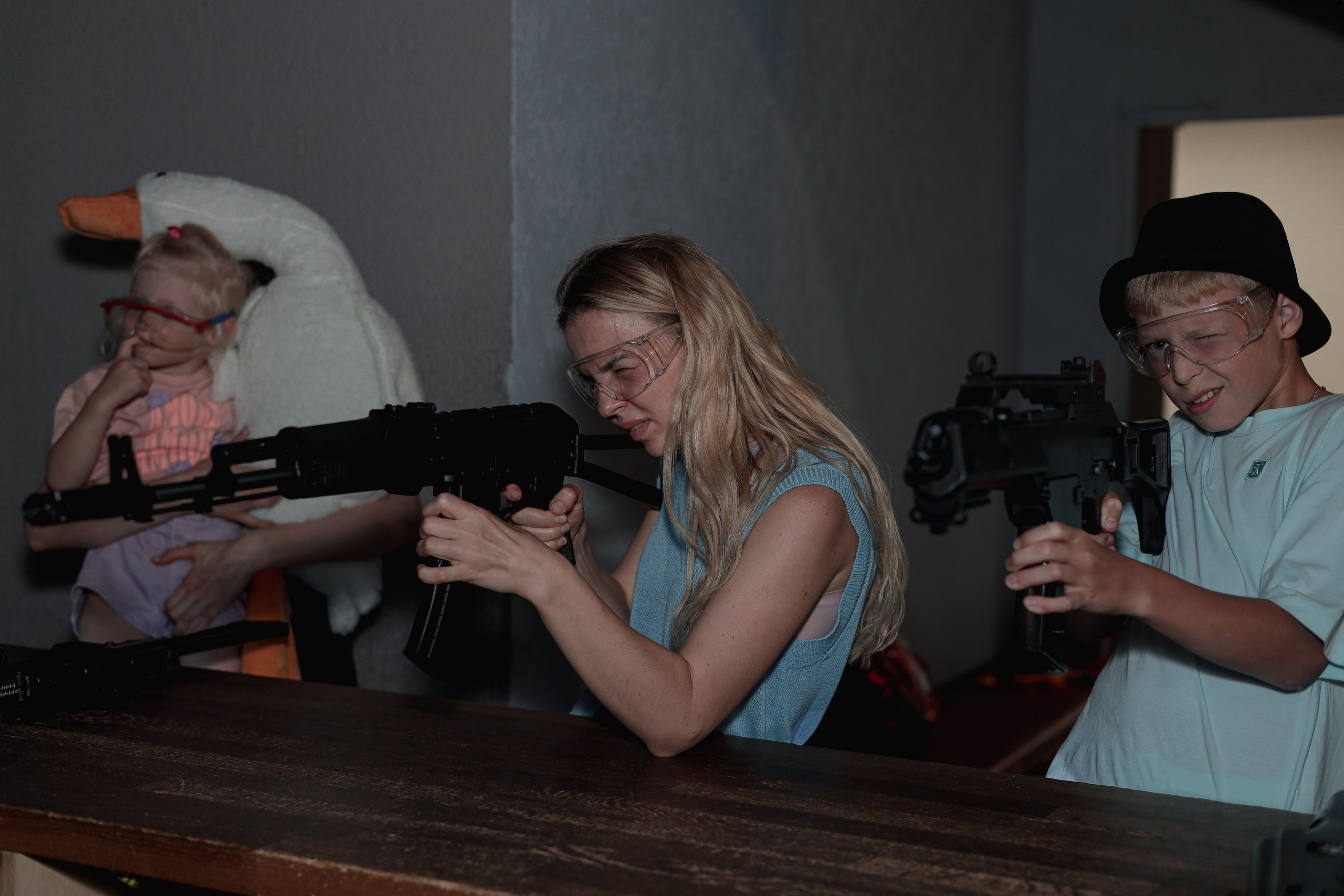 День рождение в стрелковом клубе. Фотограф Надршина Лилия