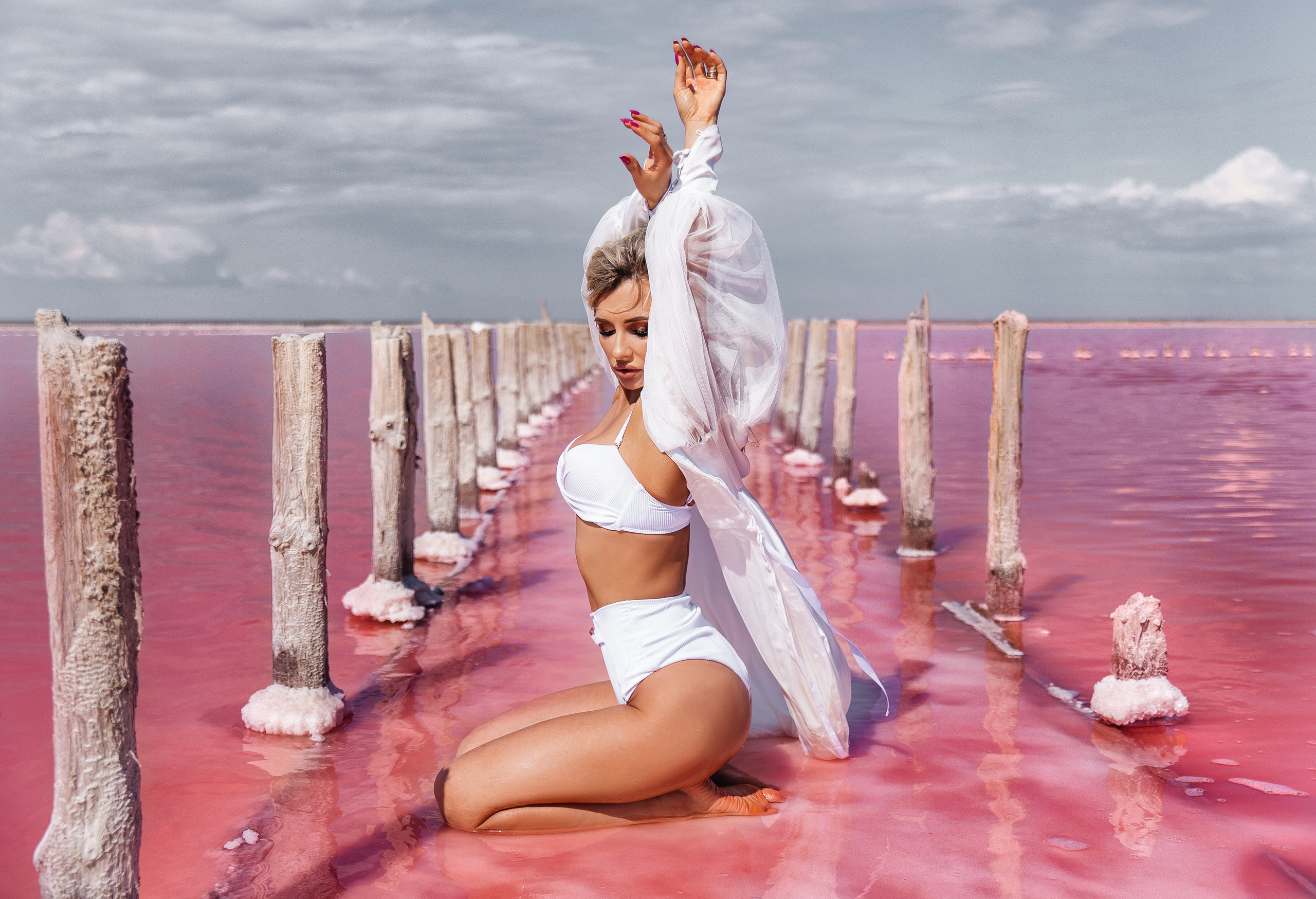 EUGENIA Розовое озеро…. Свадебный фотограф в Евпатории и в Крыму, Love story, женский портрет