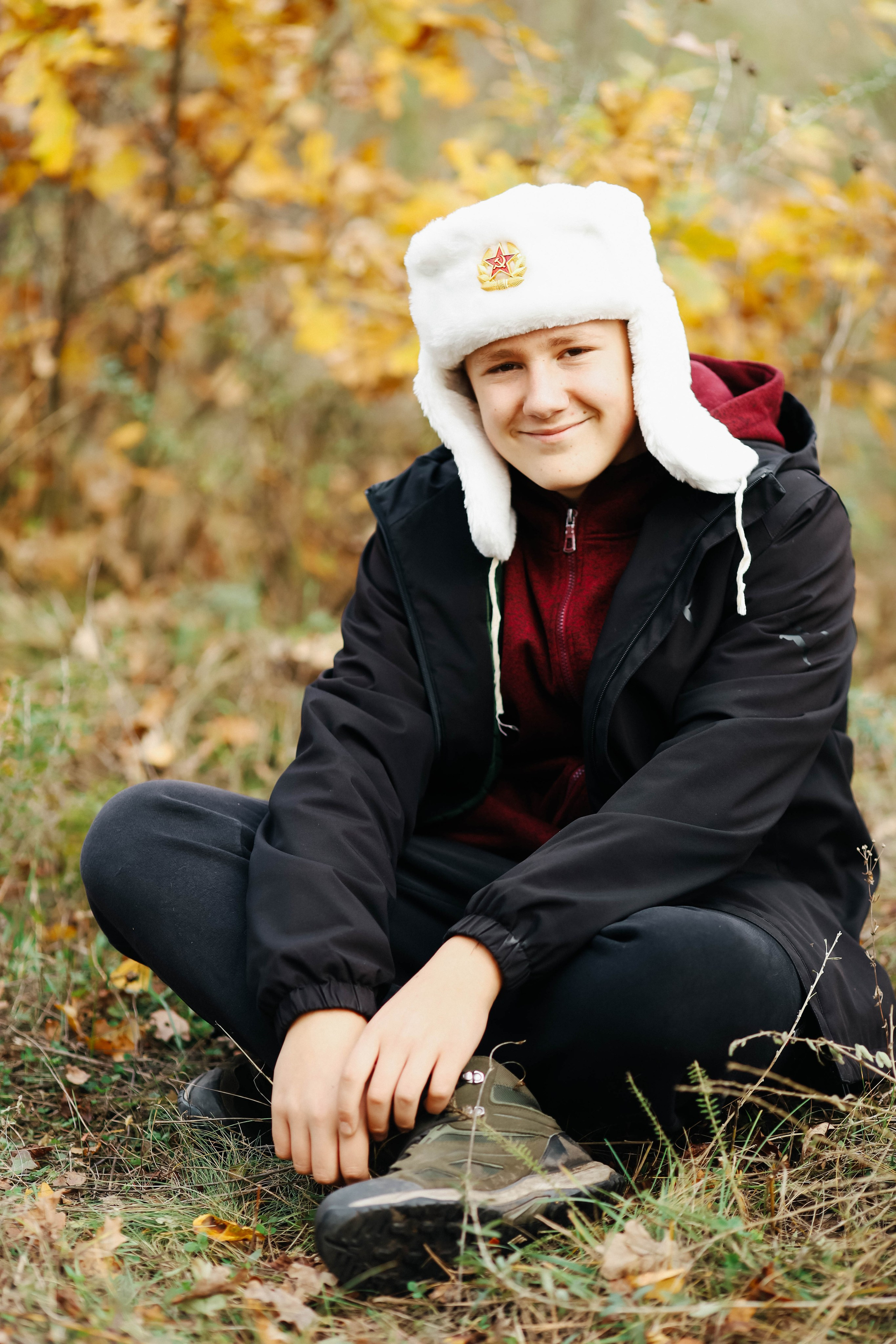 Осенняя фотосессия класса. Семейный и свадебный фотограф в Пензе Валерия Филюкова