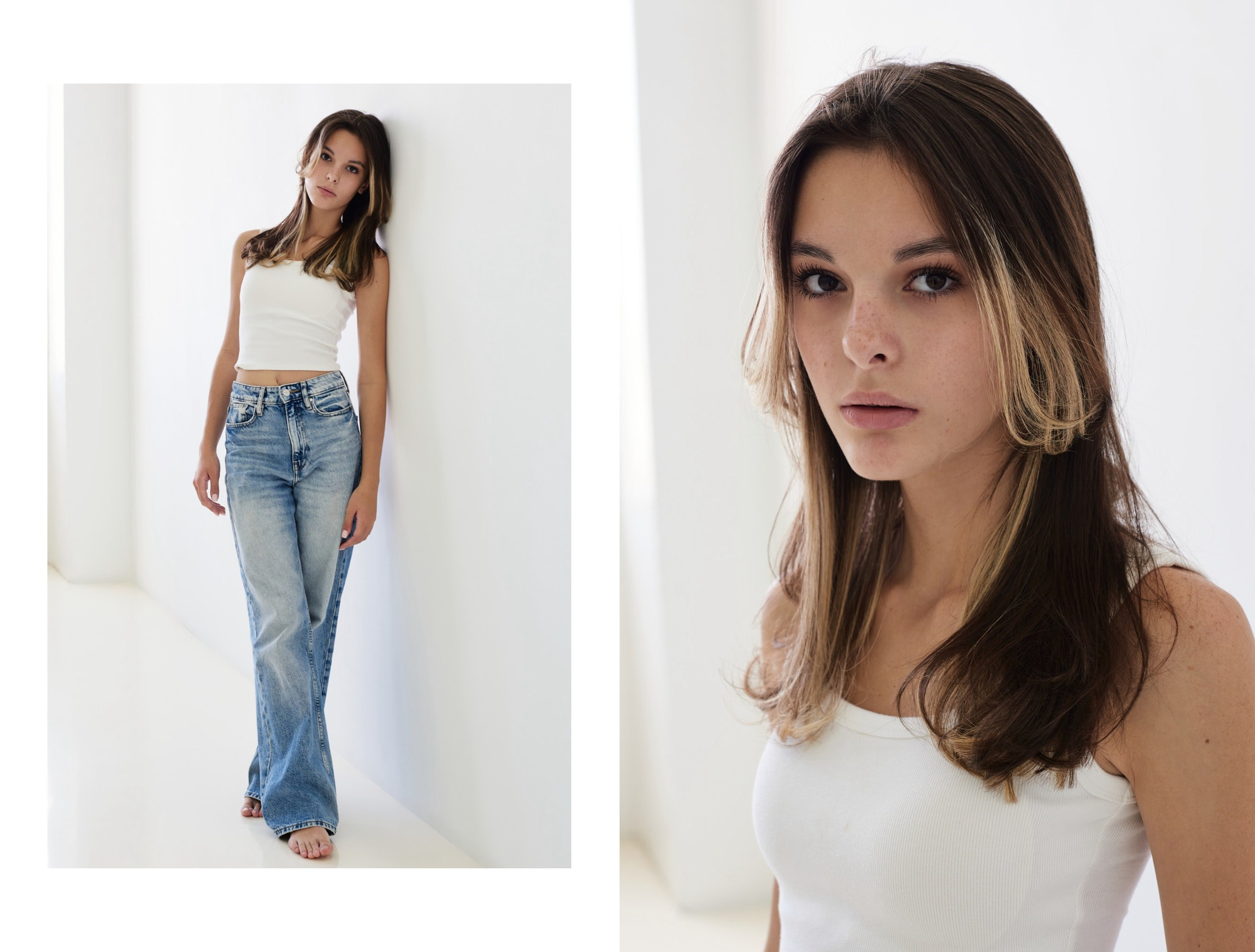 Обновление портфолио модели: 4 образа для Василисы. Павел Паршин Бьюти фотограф