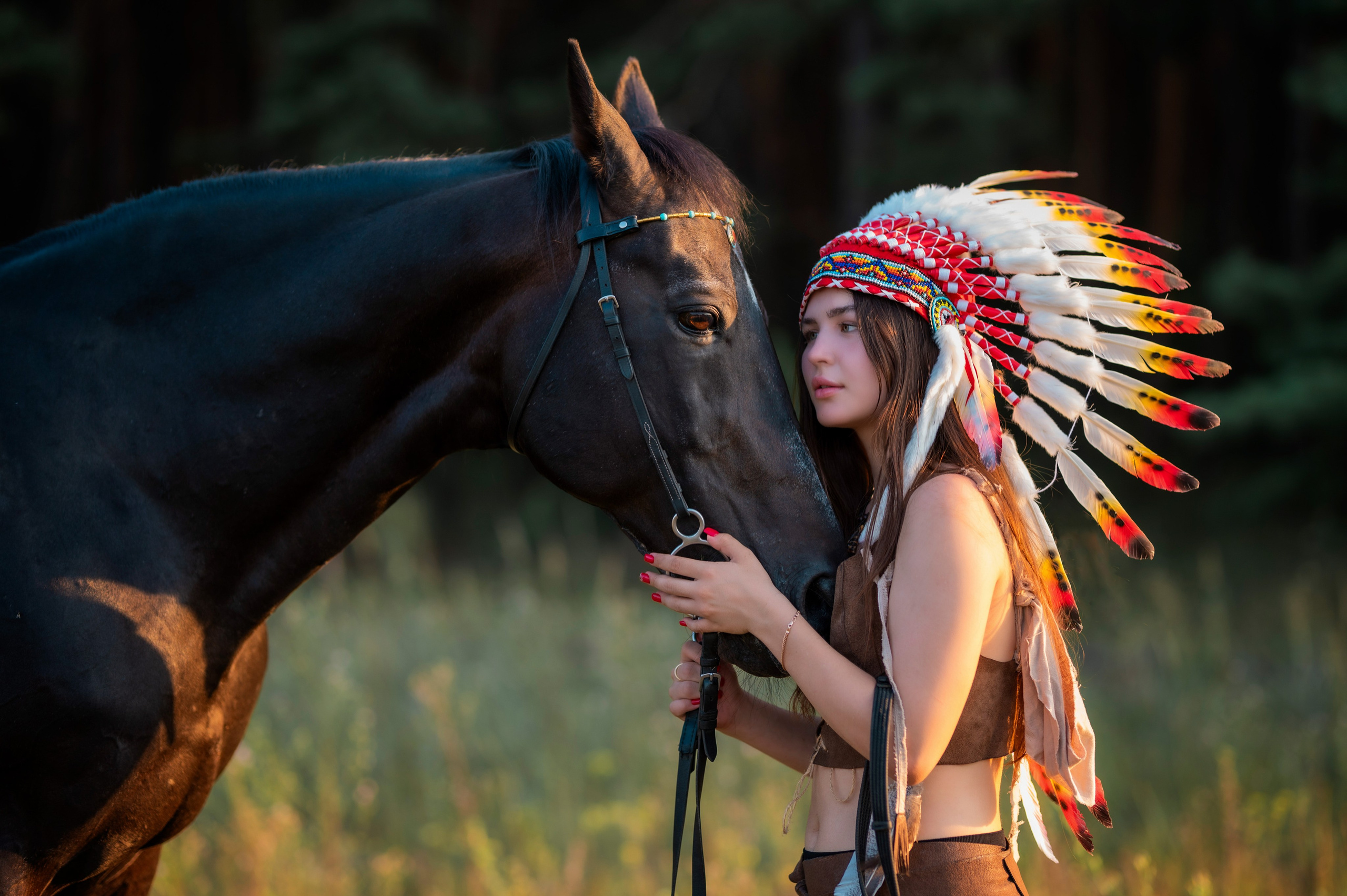 Пакахонтас. Bazarkom-photo.ru Фотограф Виктор Оськин в Старом Осколе