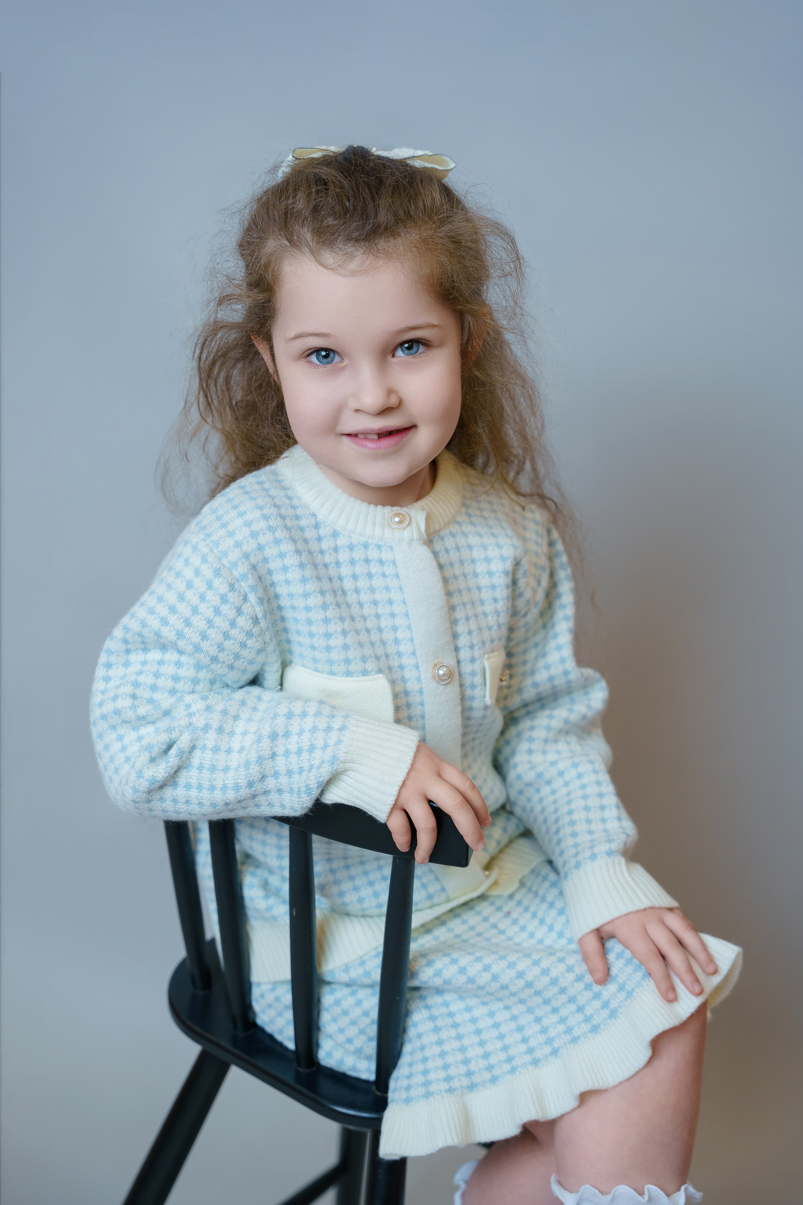 Студийная съемка в саду