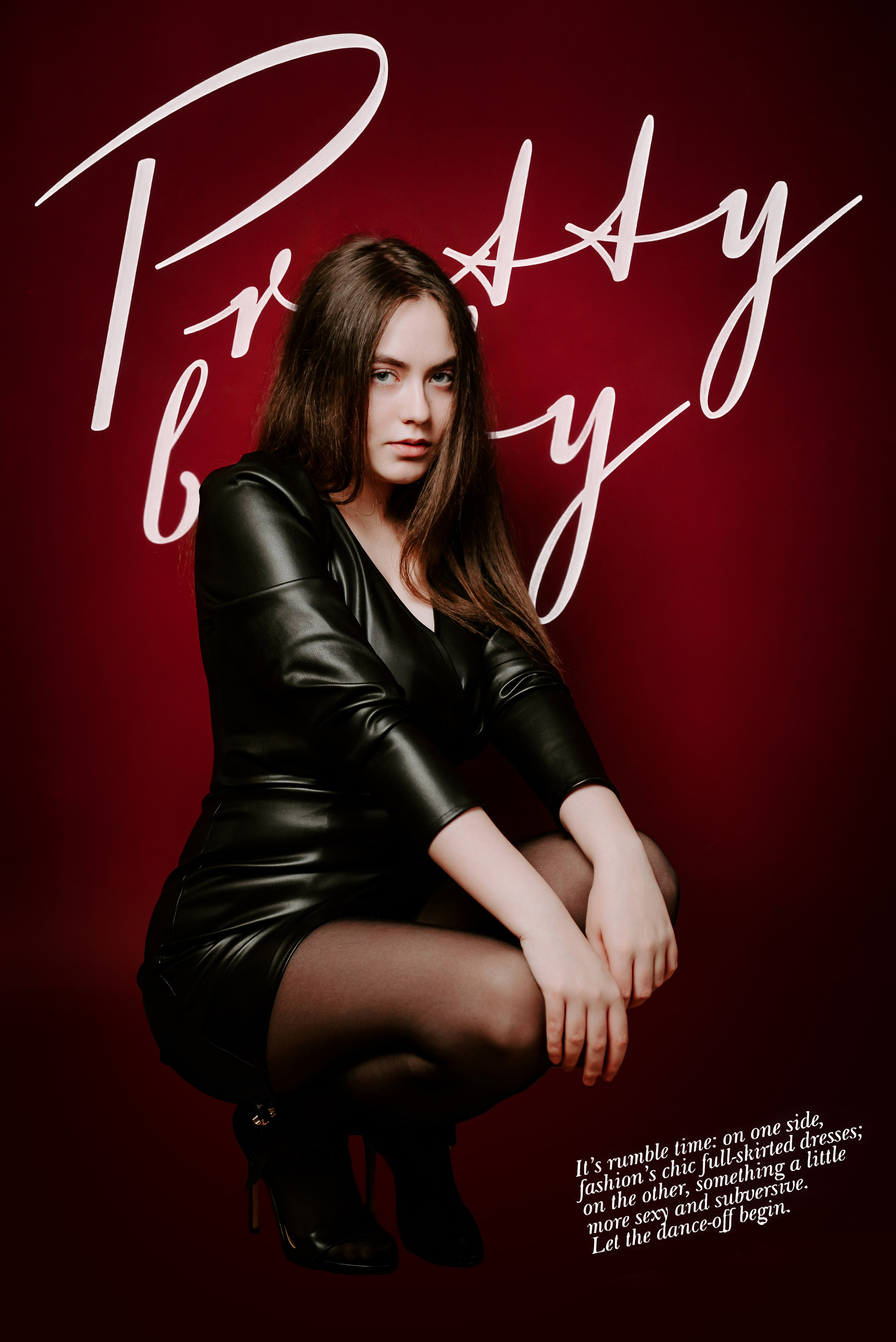 Гламурная женская фотосессия